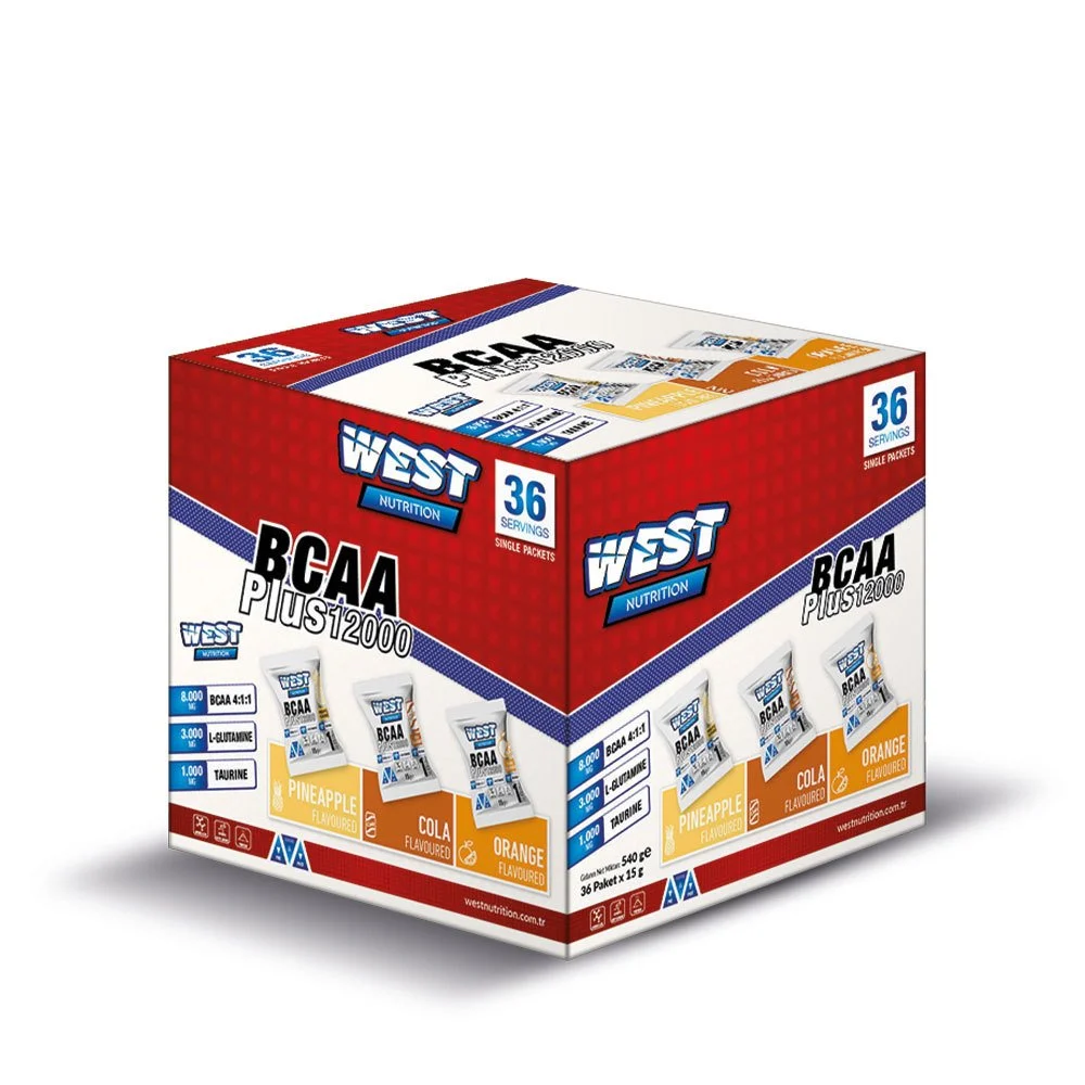 Bcaa Plus 12000 - 36 Saşe 540 gr (3 Karışık Aroma)