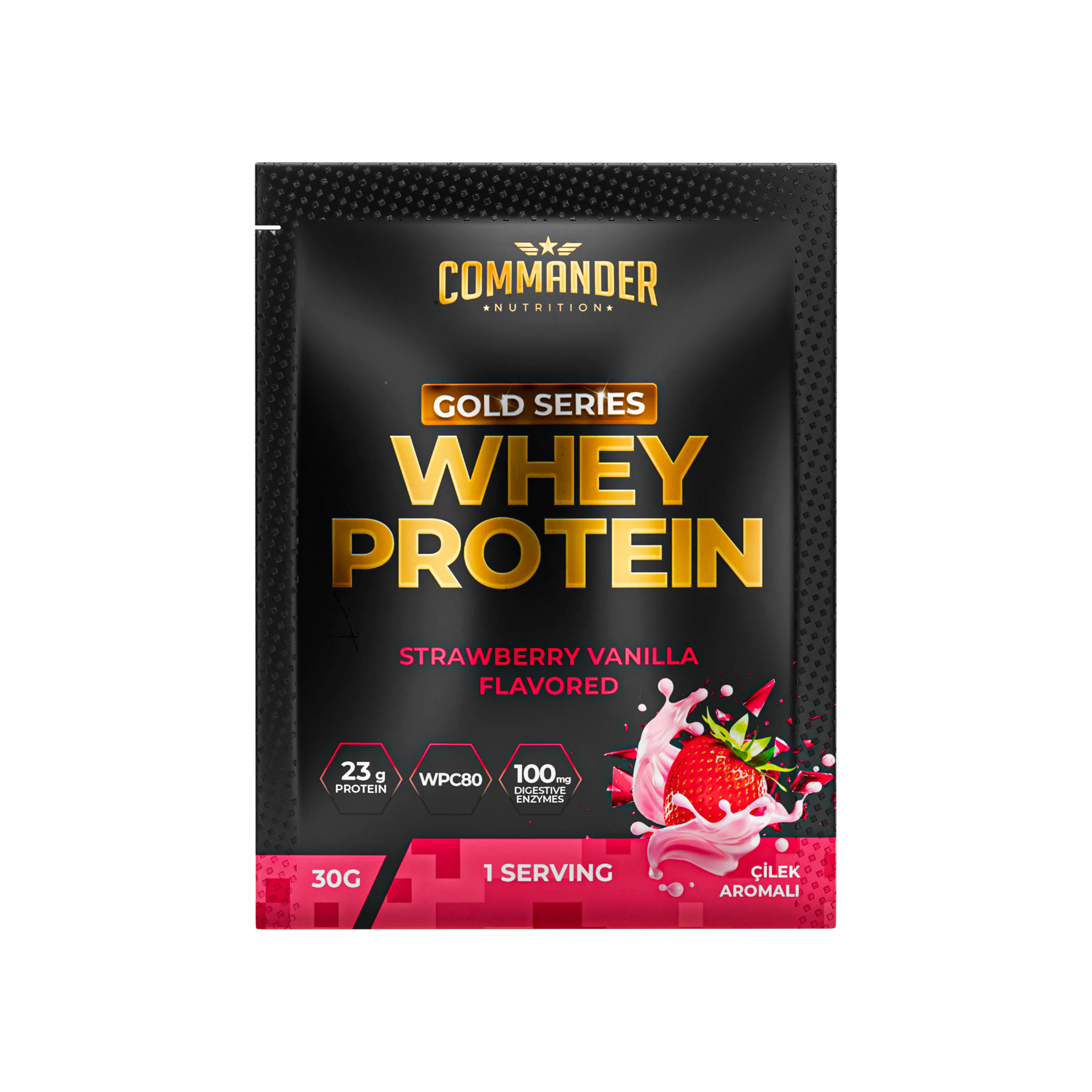 Gold Whey Protein 30g (1 Servis) - Çilek