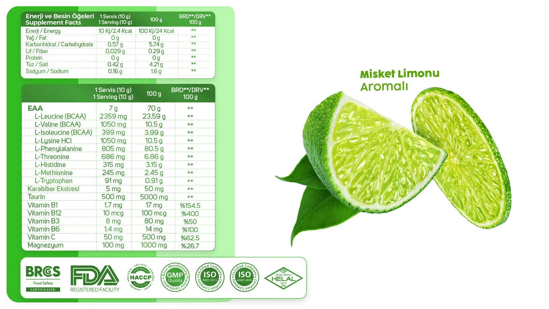 Reattack Fermente EAA 200g (20 Servis)