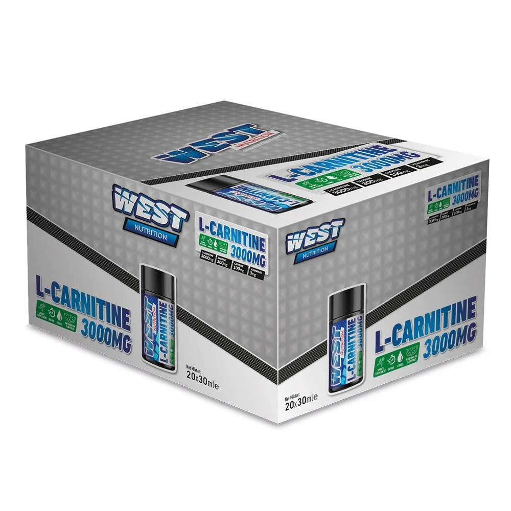 L-Carnitine 3000 mg. x 20 Tüp Aroma Seçenekli