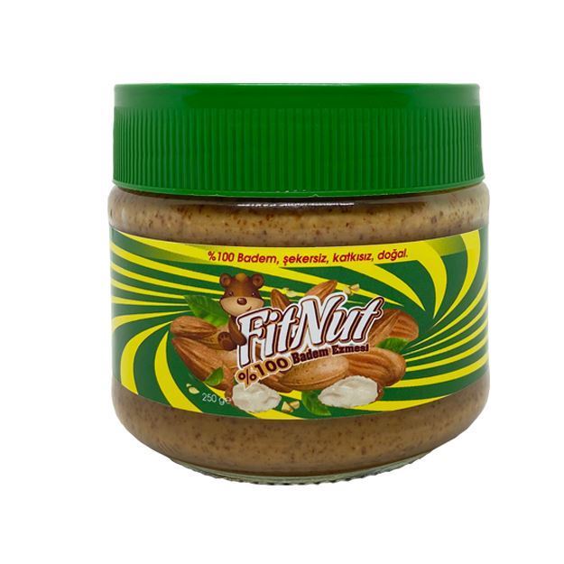 FitNut %100 Badem Ezmesi (250gr)