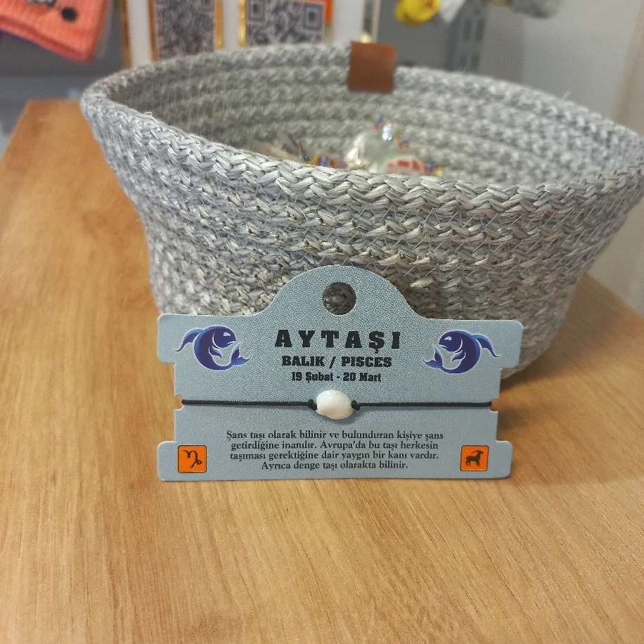 Doğal Taş Burç Bileklik