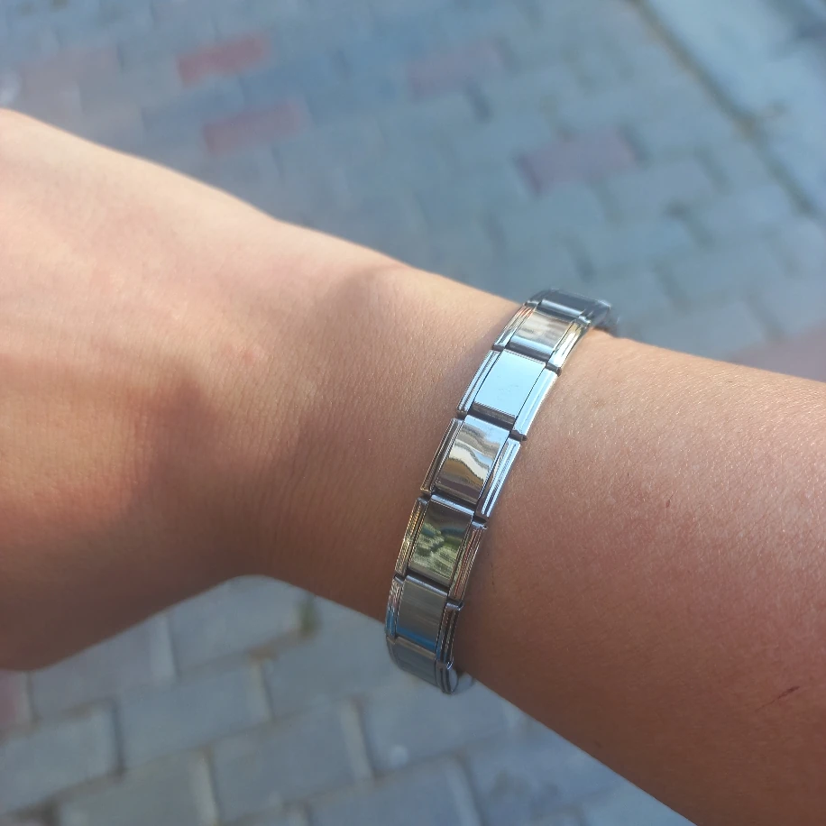 Çelik İtalyan Charm Bileklik