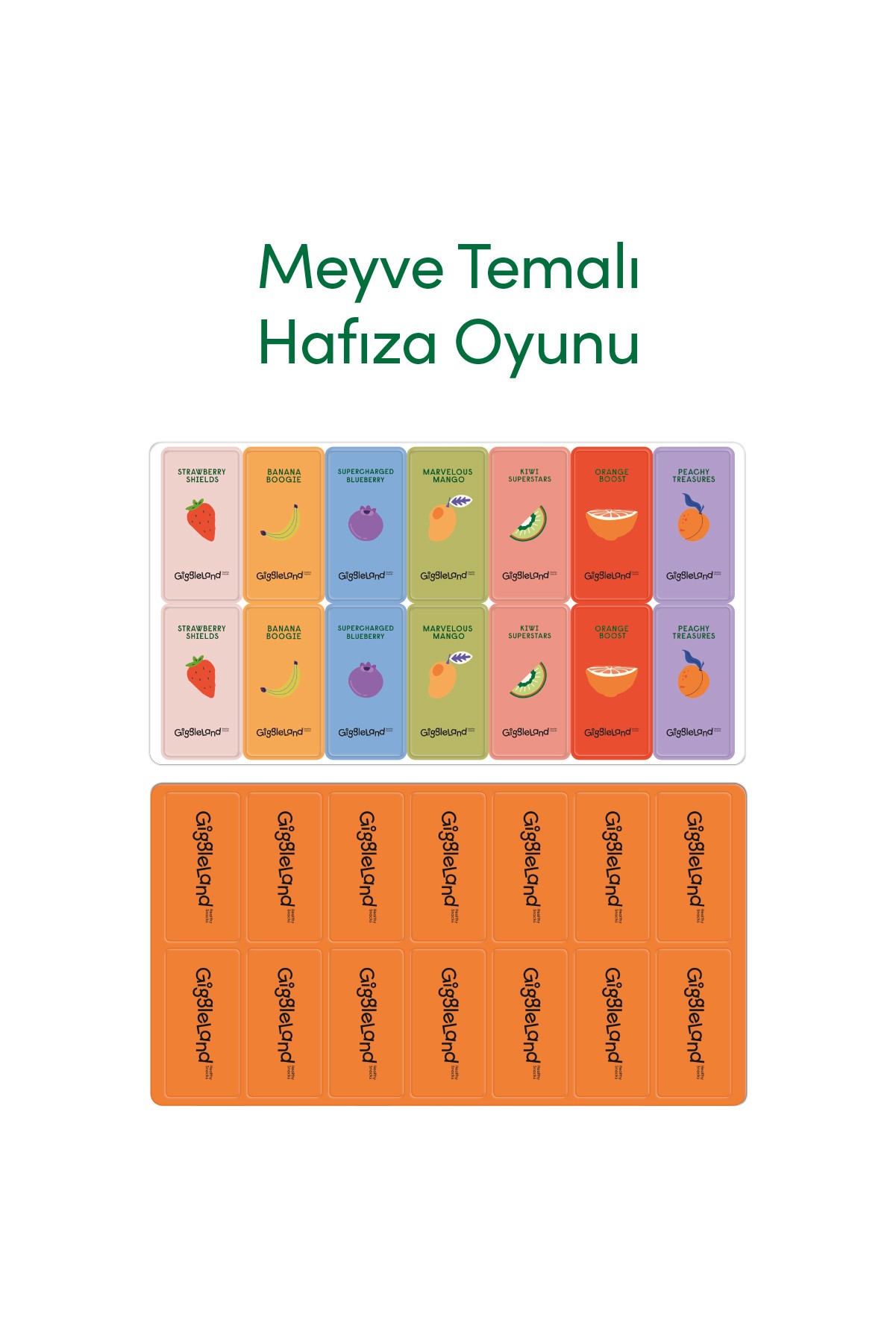 Meyve Temalı Hafıza Oyunu