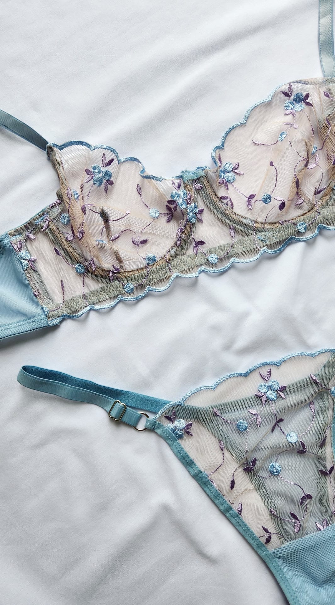 Ivy Mavi Bralet Takım 