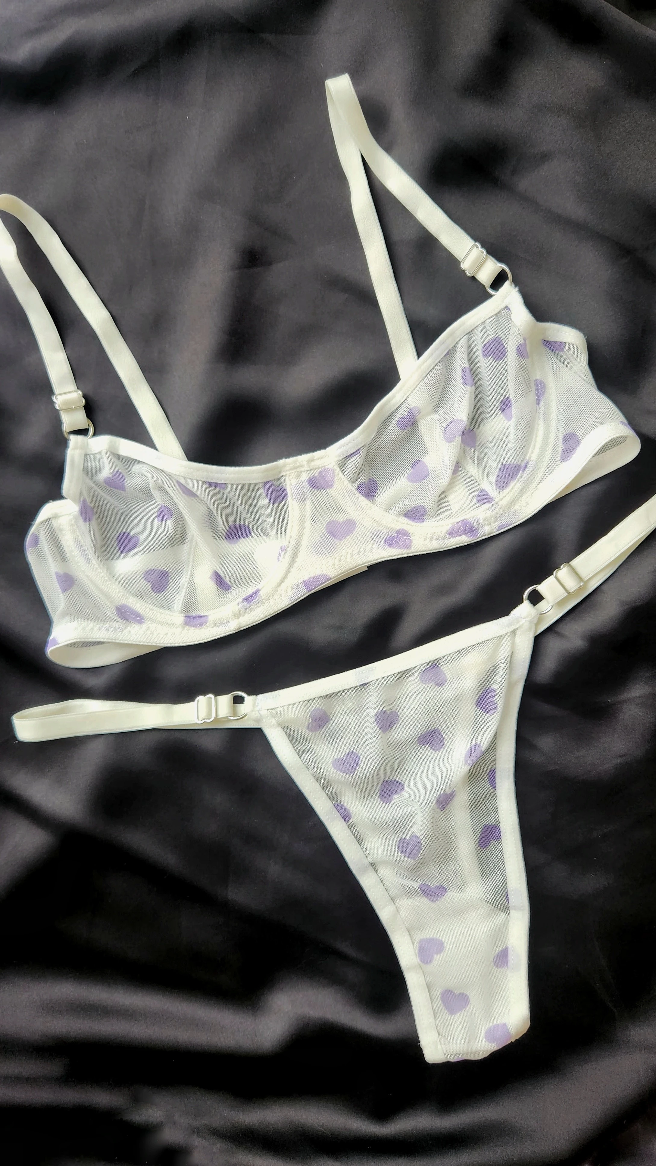 Ella Lila Kalpli Basic Bralet Takım main variant image