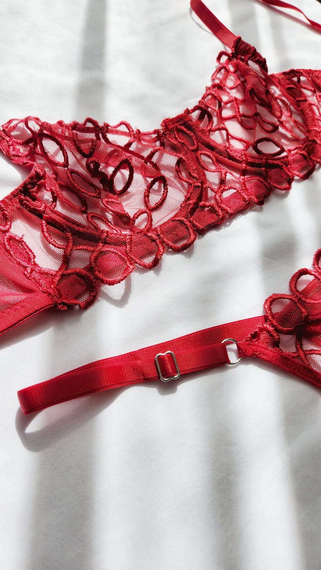 Blair Kırmızı Bralet Takım