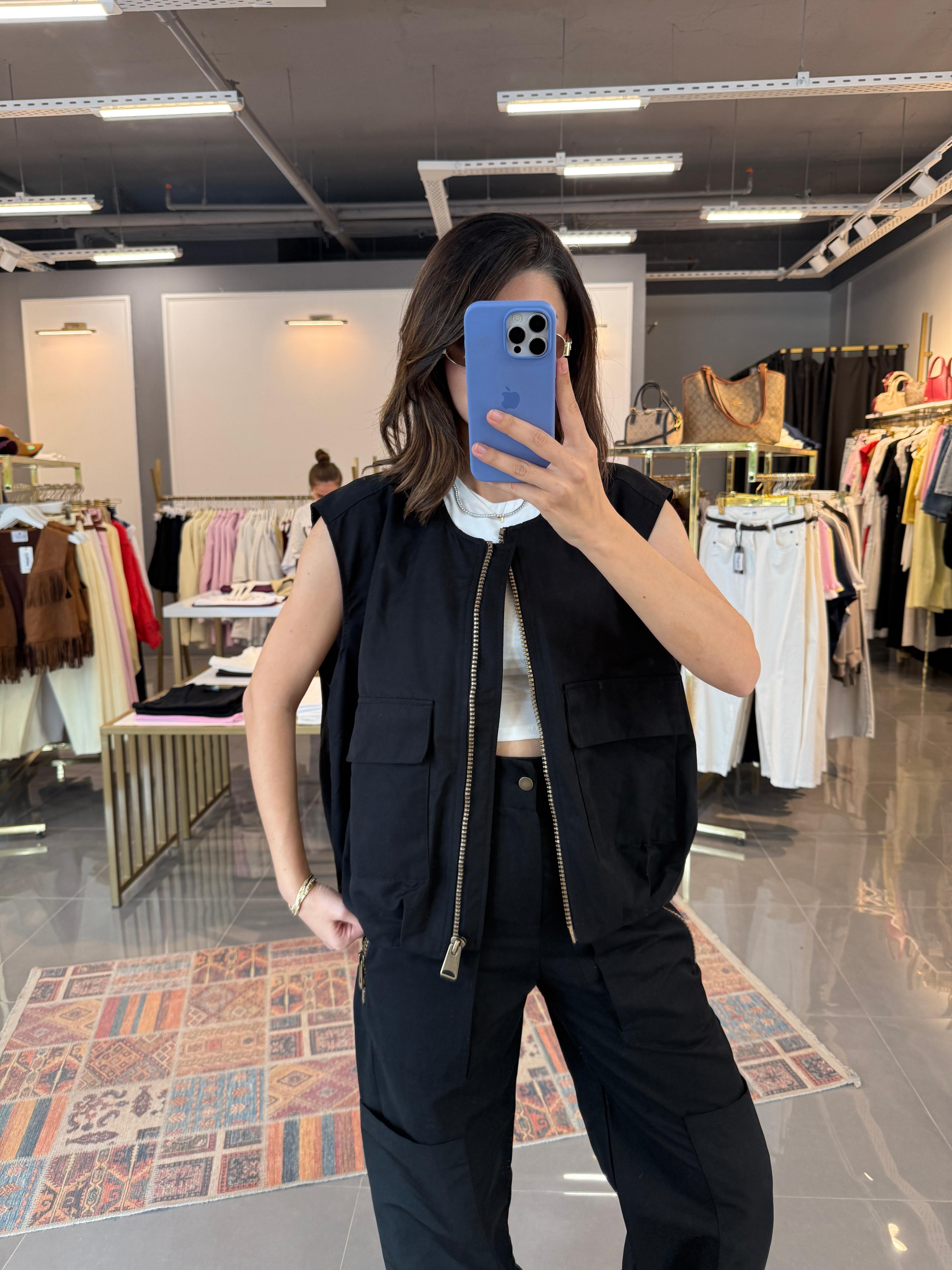 Premium Kumaş Altı Lastik Yelek 