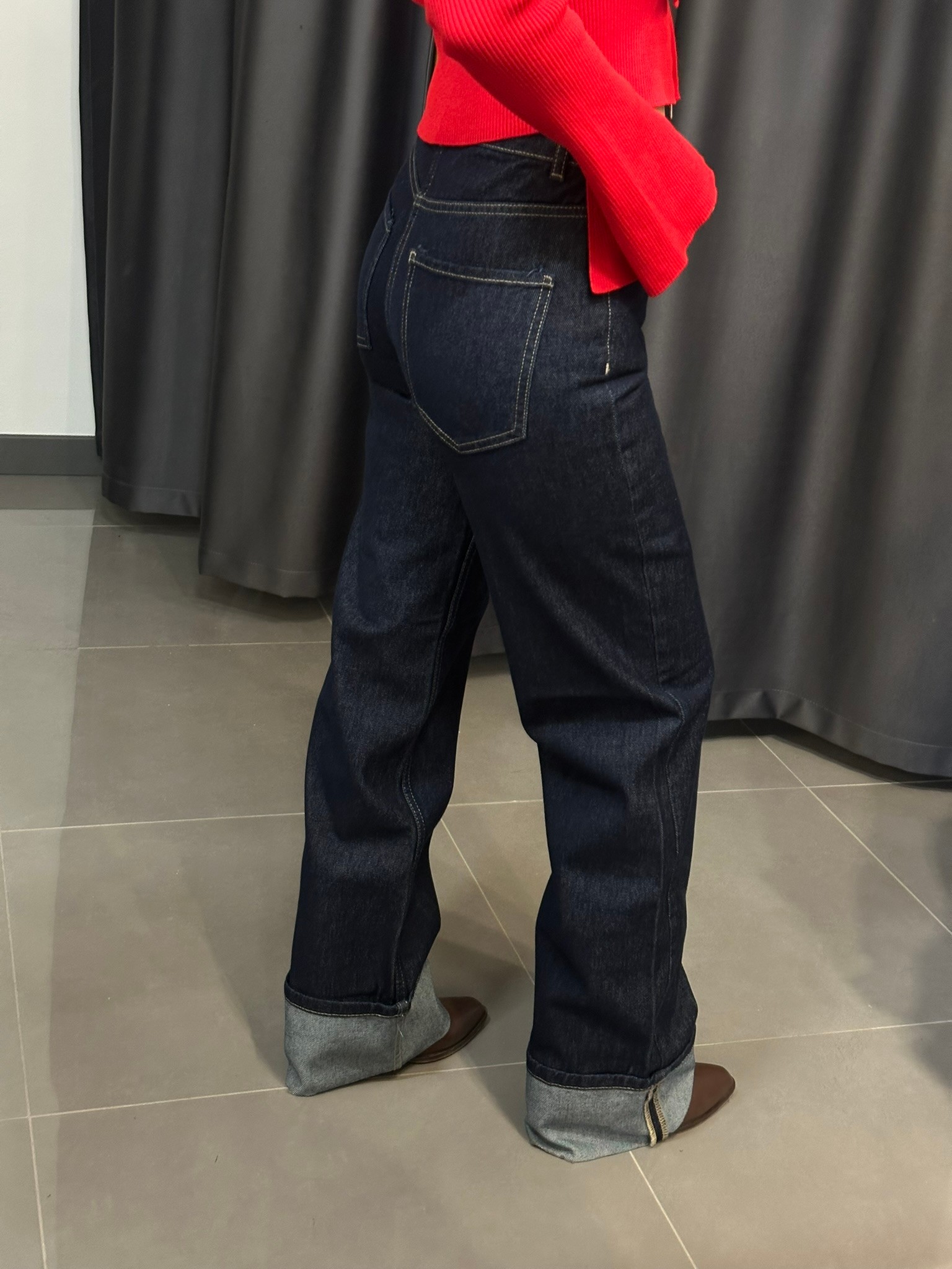 Premium Seri Paça Katlı Jean