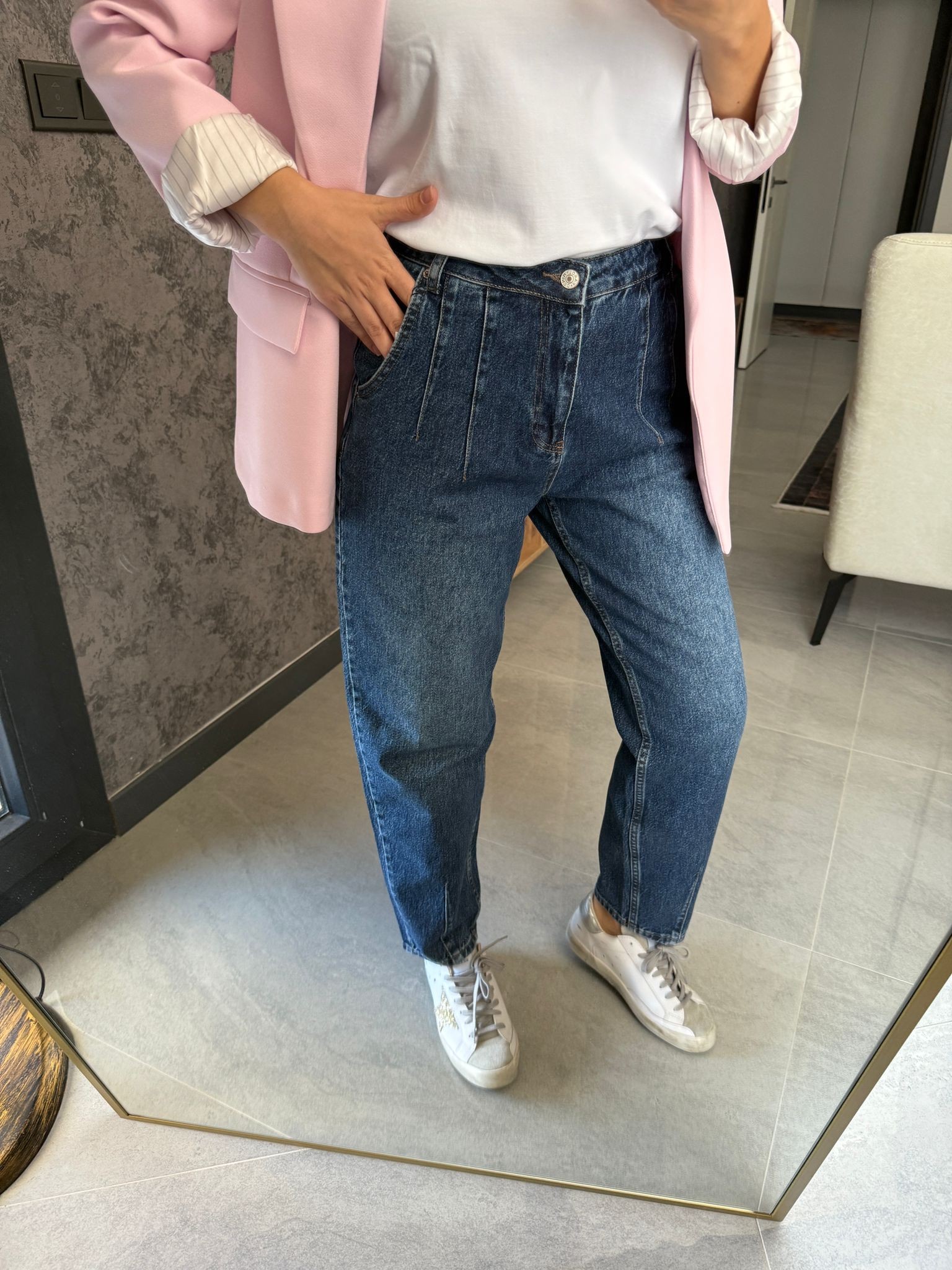 Özel Seri Mom Fİt Jean 