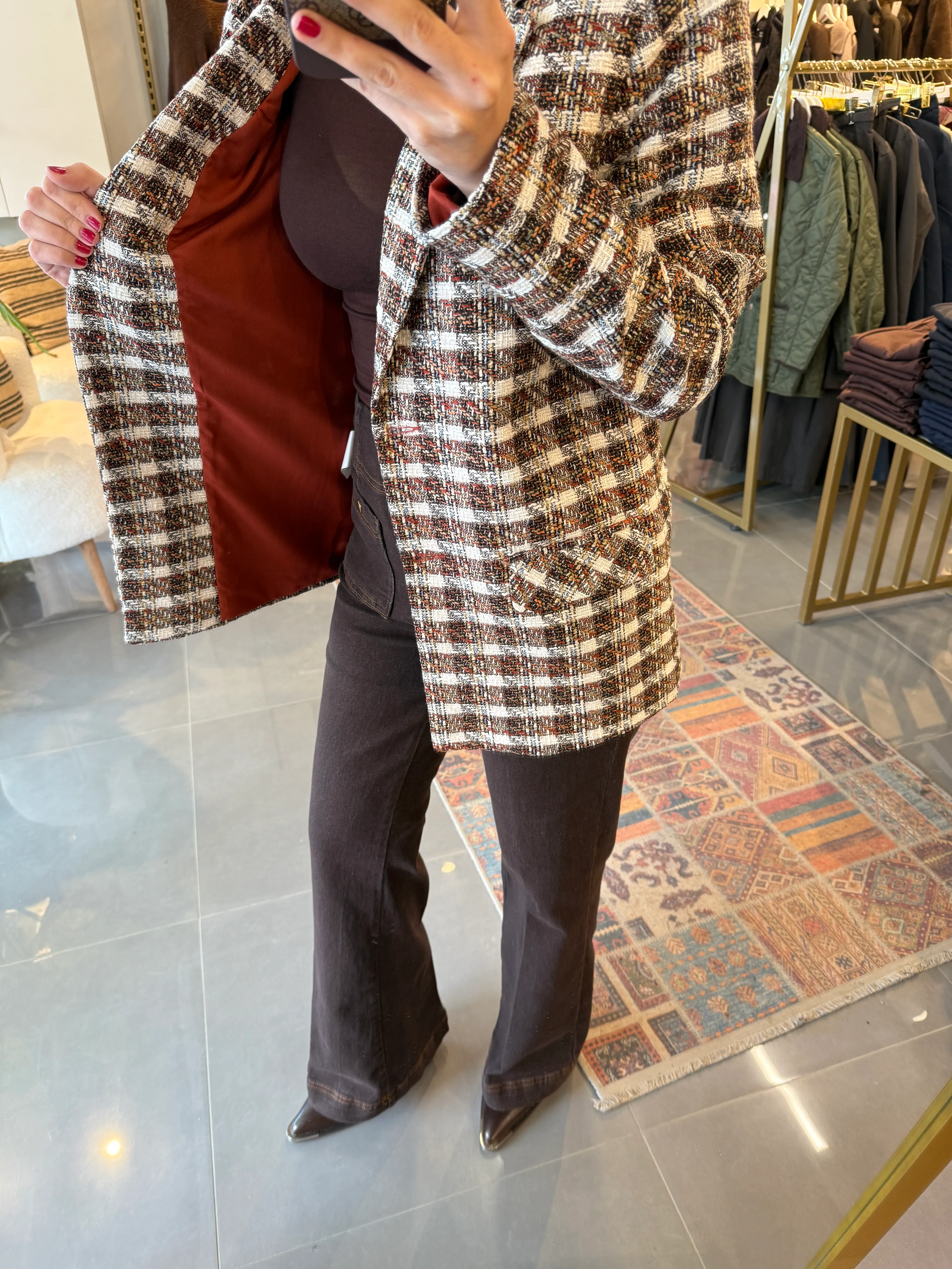 Özel Üretim Tüvit Ceket