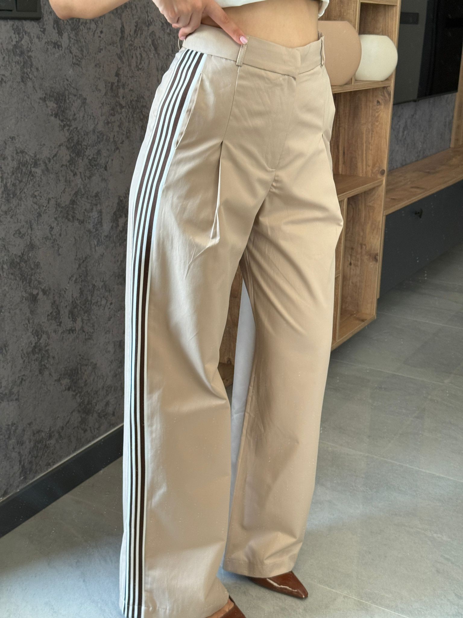 Oversize Kontrast Detay Takım 