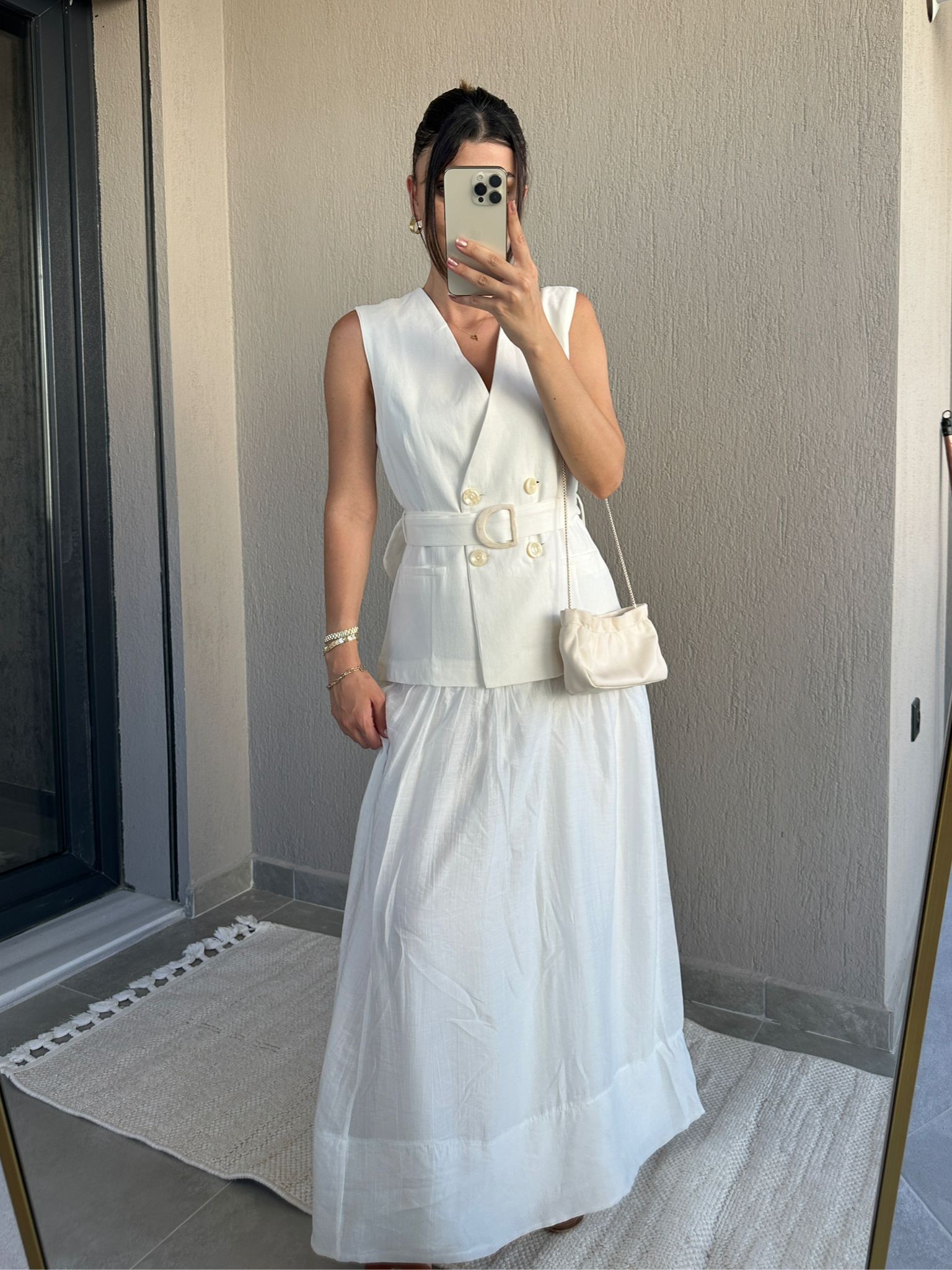Marka Model Yelekli Elbise