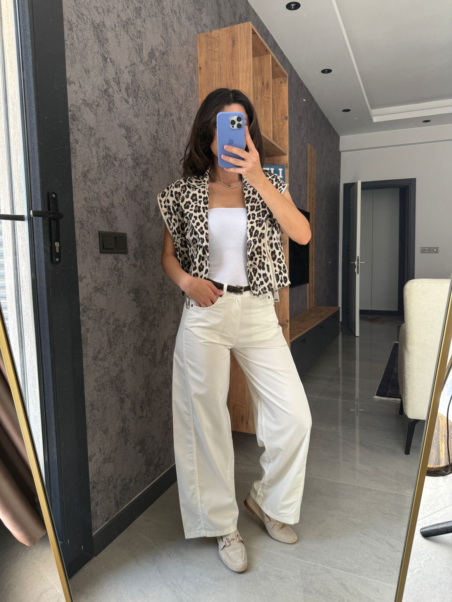 Premium Kalite Düz Kesim YükseK Bel Pantolon