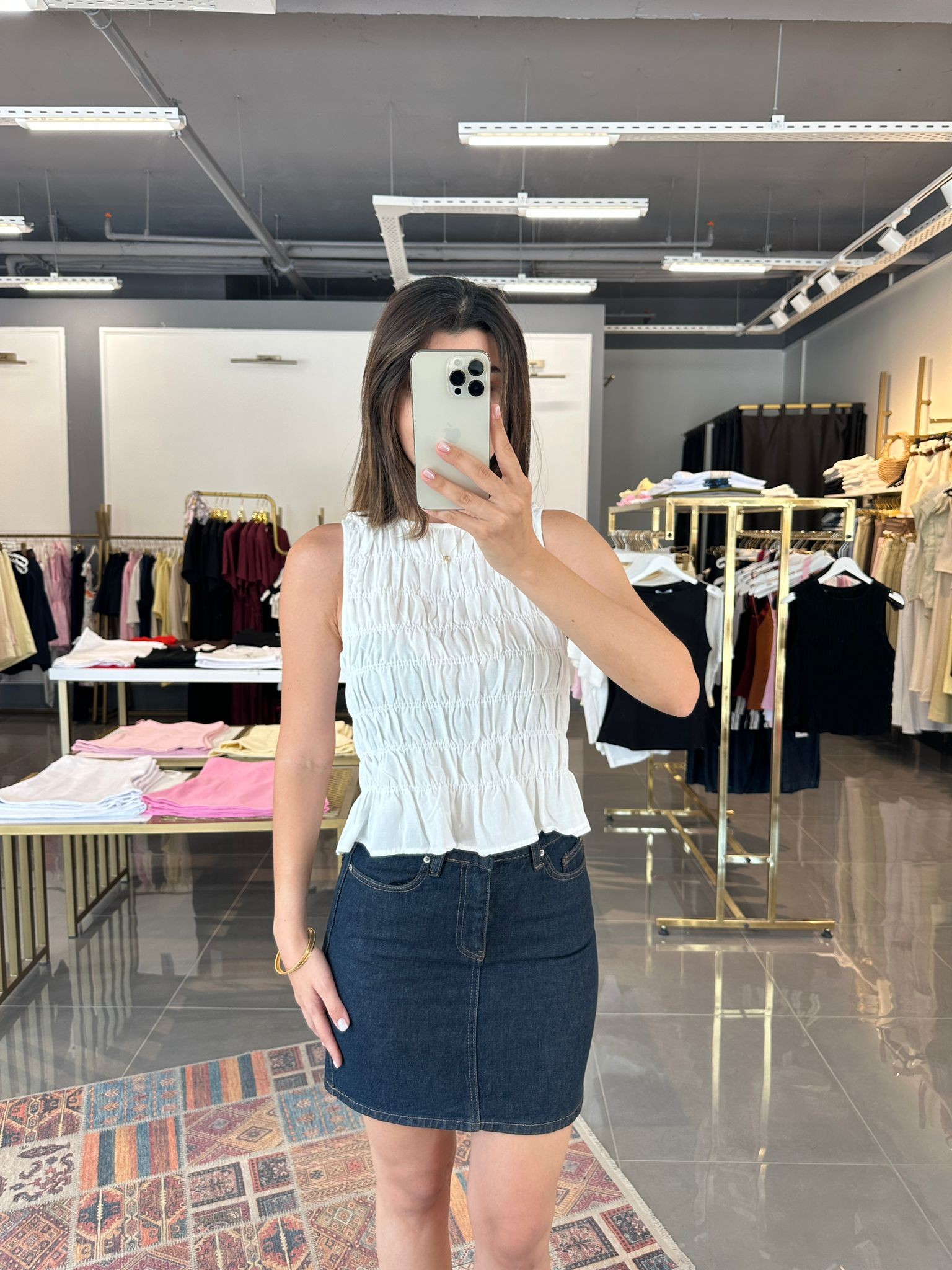 Kolsuz Crop Bluz 