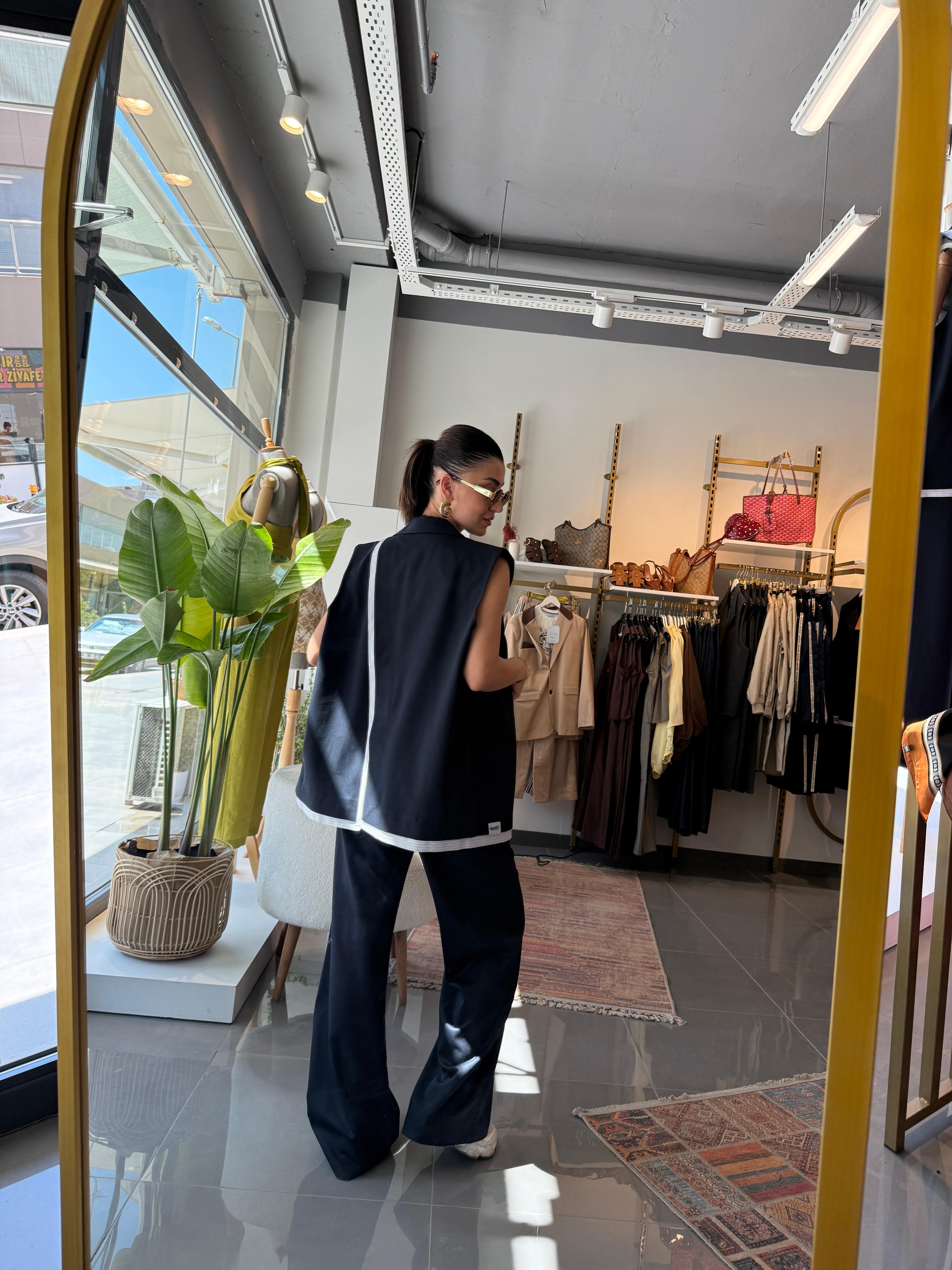 Oversize Yelekli Chicago Takım 