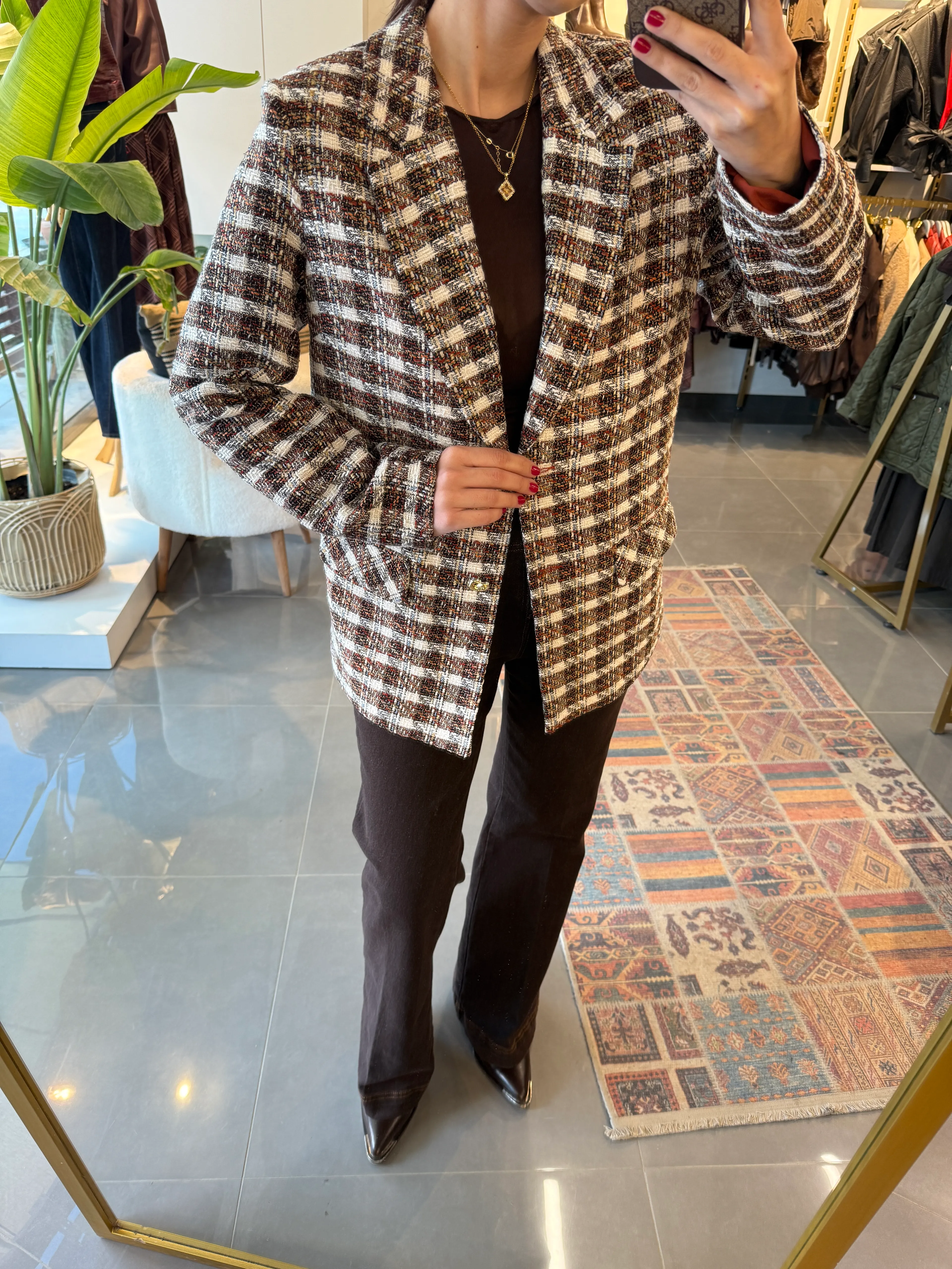 Özel Üretim Tüvit Ceket