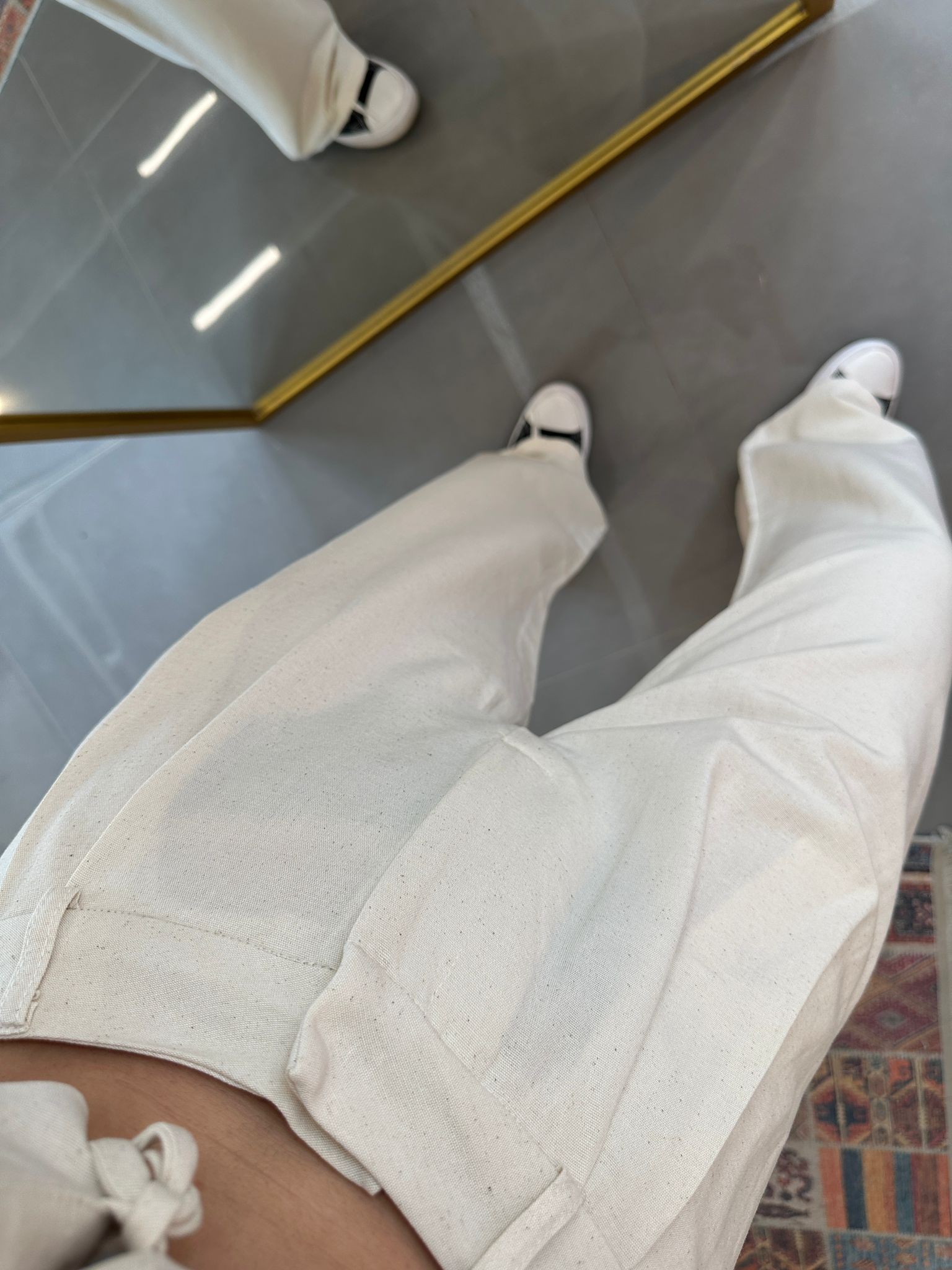 Premium Keten Kumaş Takım
