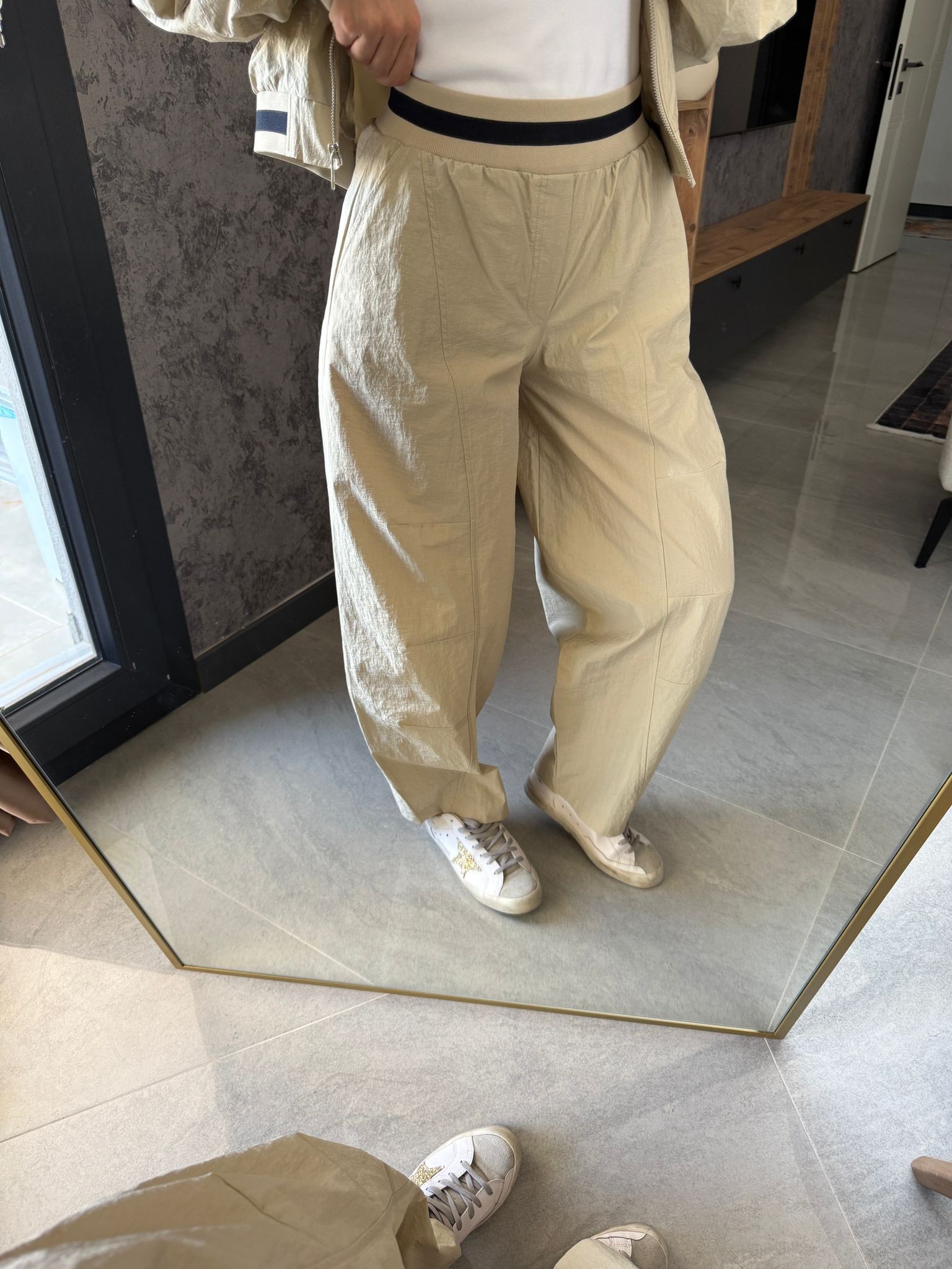 Paraşüt Bomber Pantolon Takım 