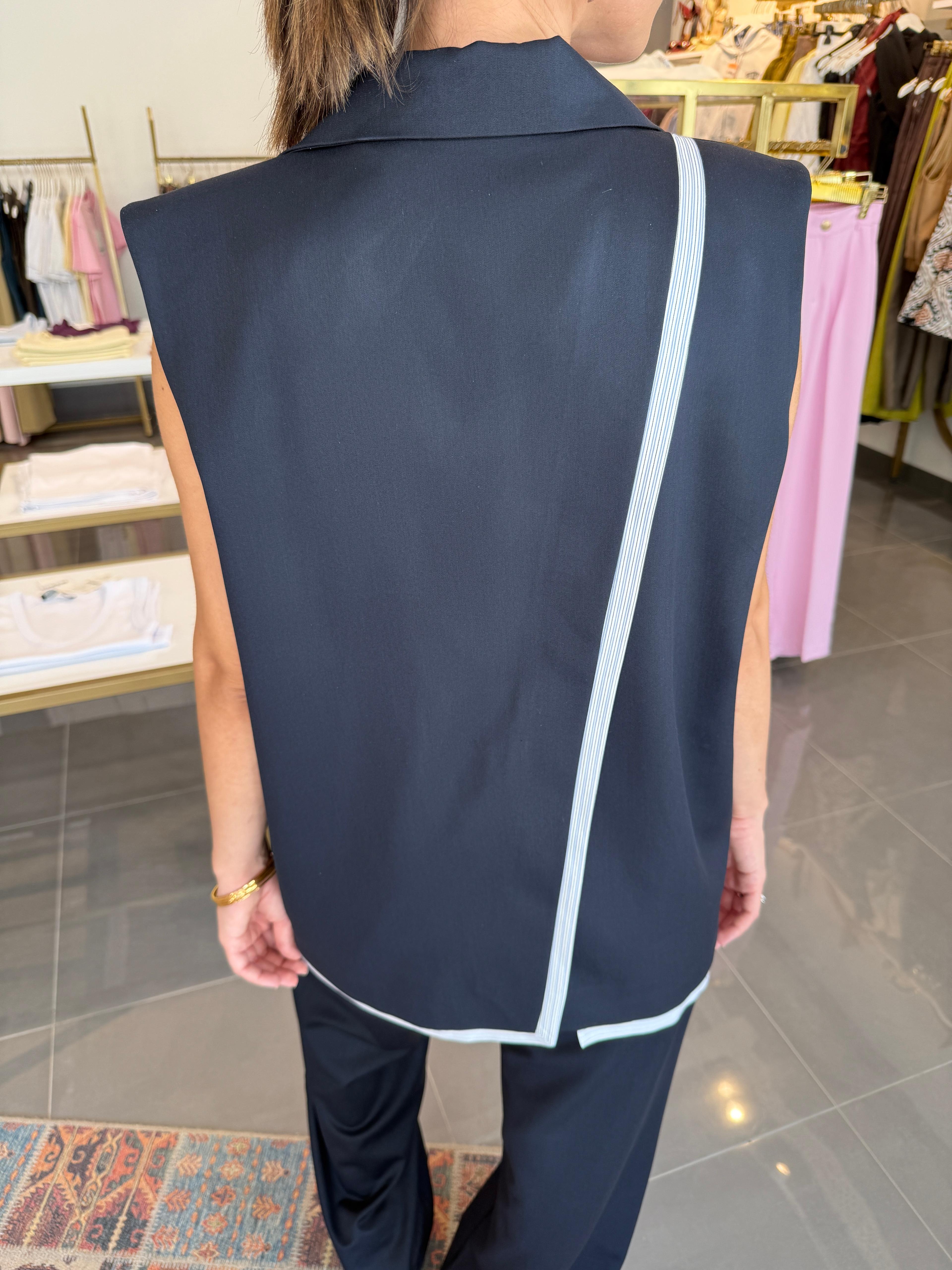 Oversize Yelekli Chicago Takım 