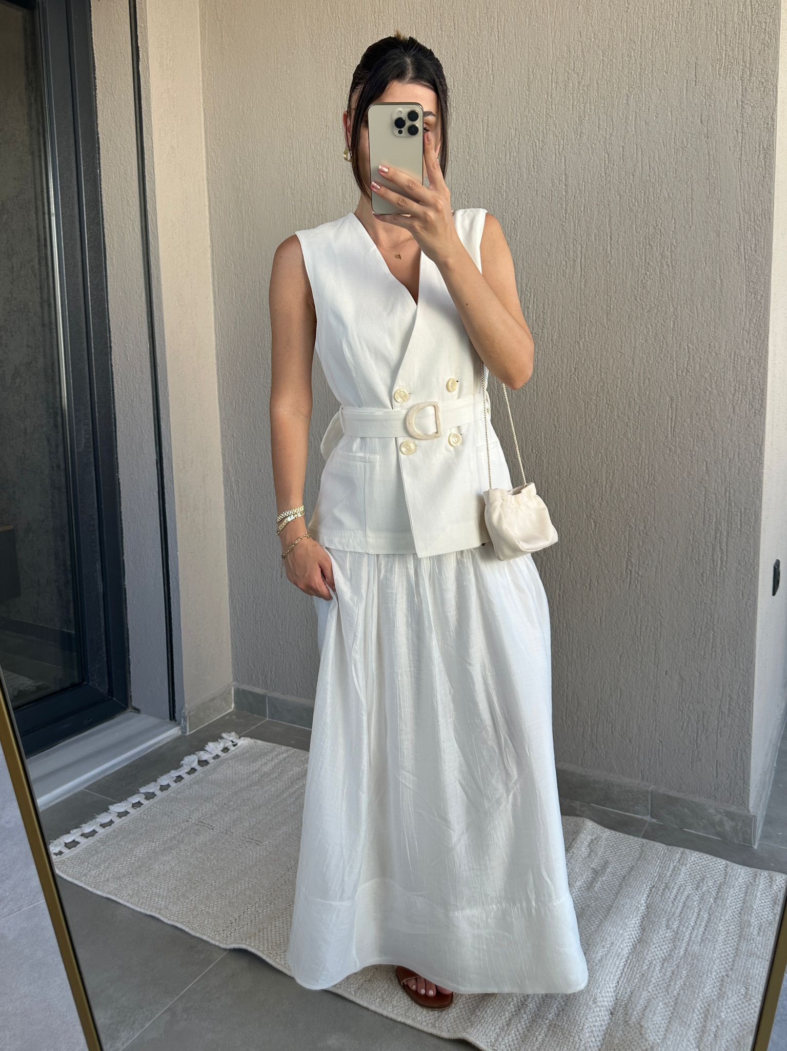 Marka Model Yelekli Elbise