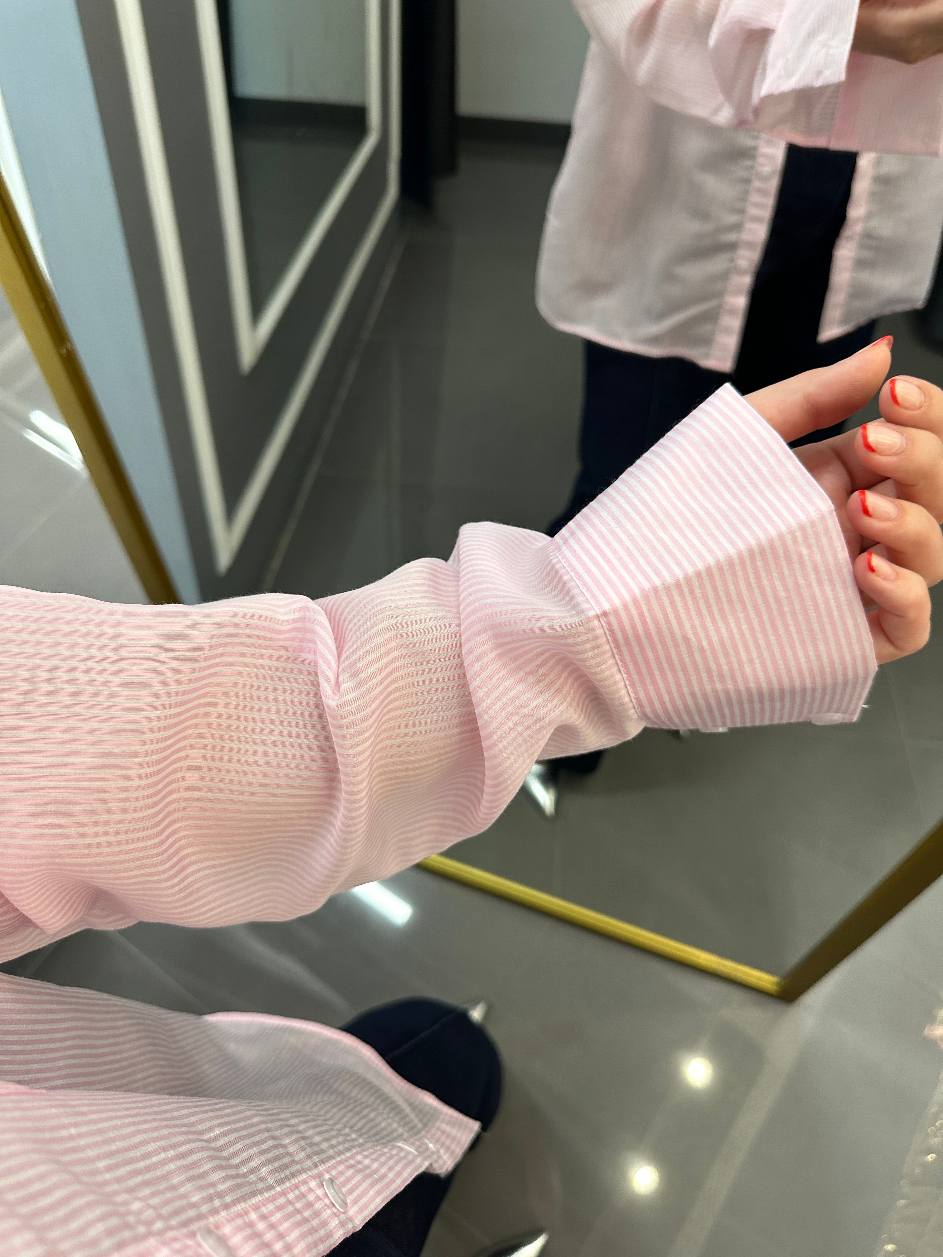 Orj Marka Oversize Gömlek Pembe