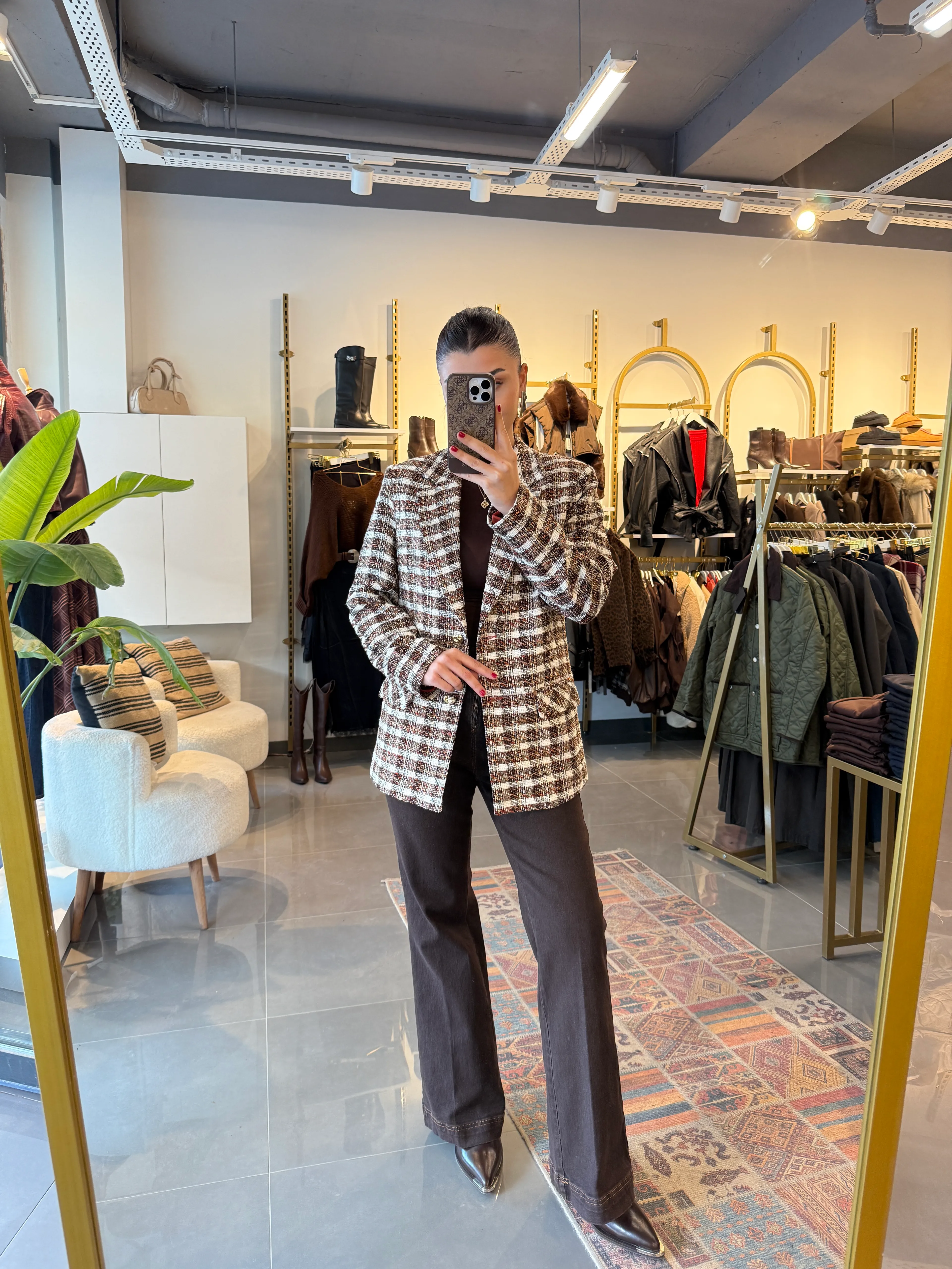 Özel Üretim Tüvit Ceket