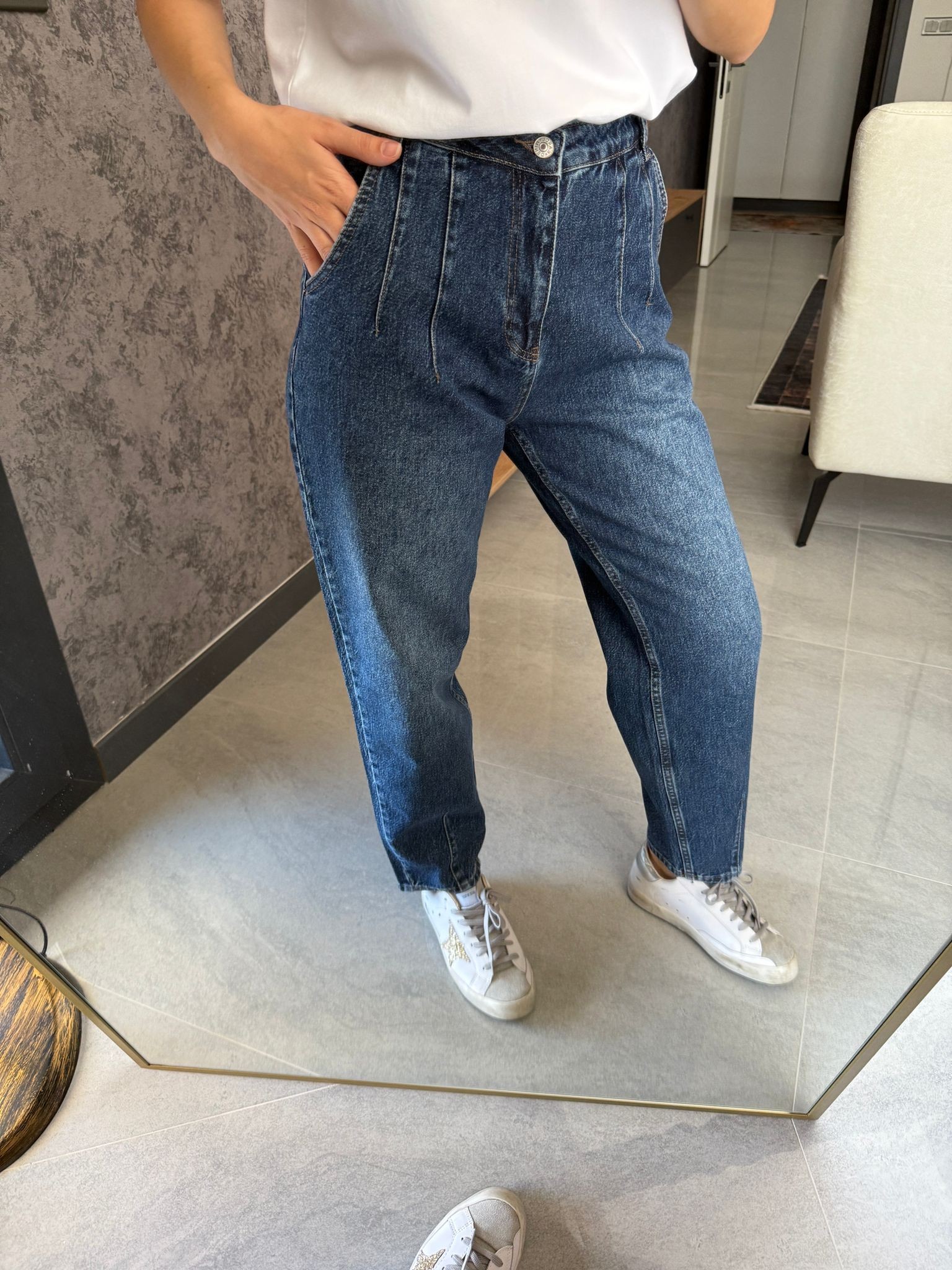 Özel Seri Mom Fİt Jean 