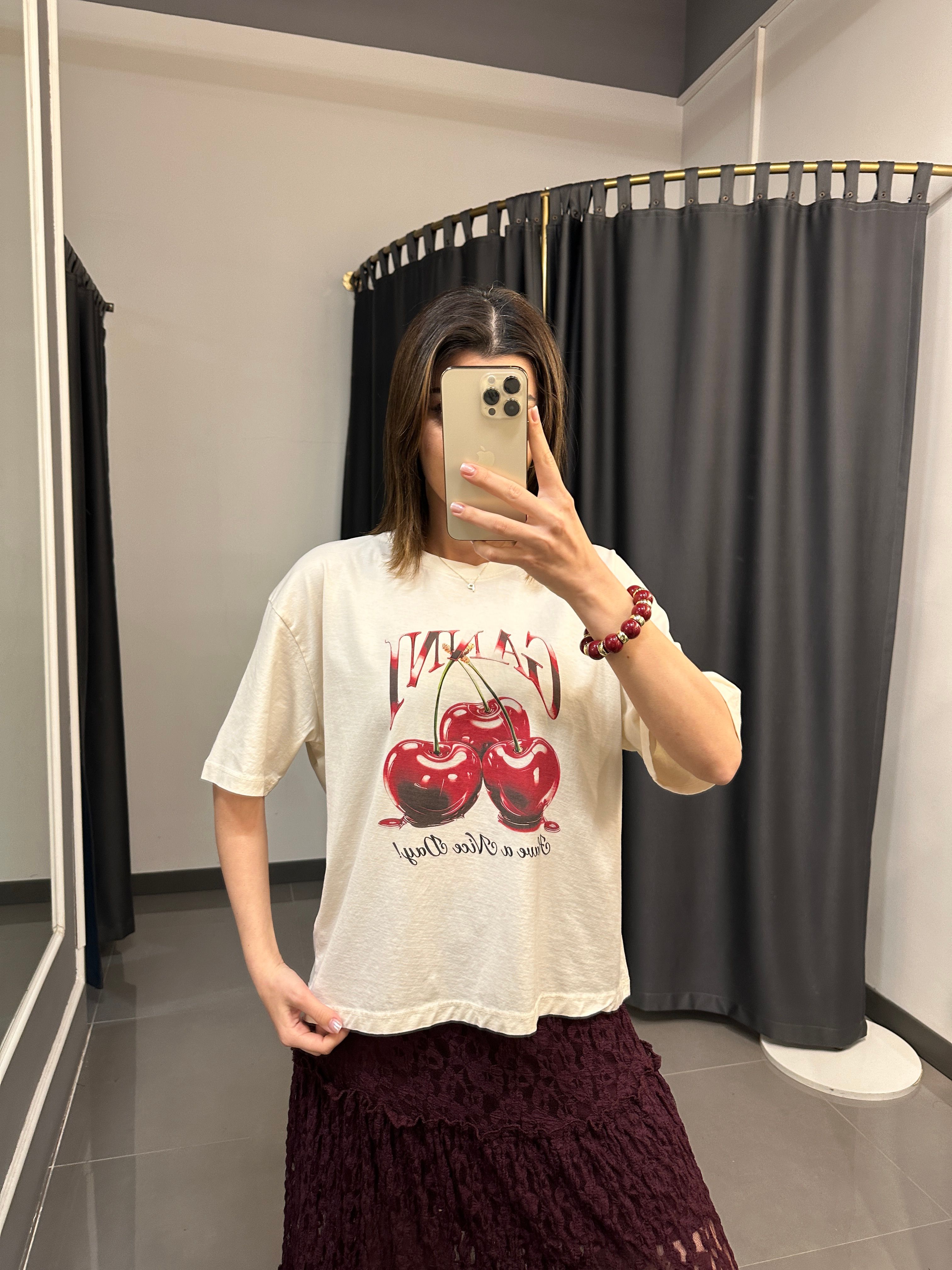 Orj Marka Kiraz Tişört 