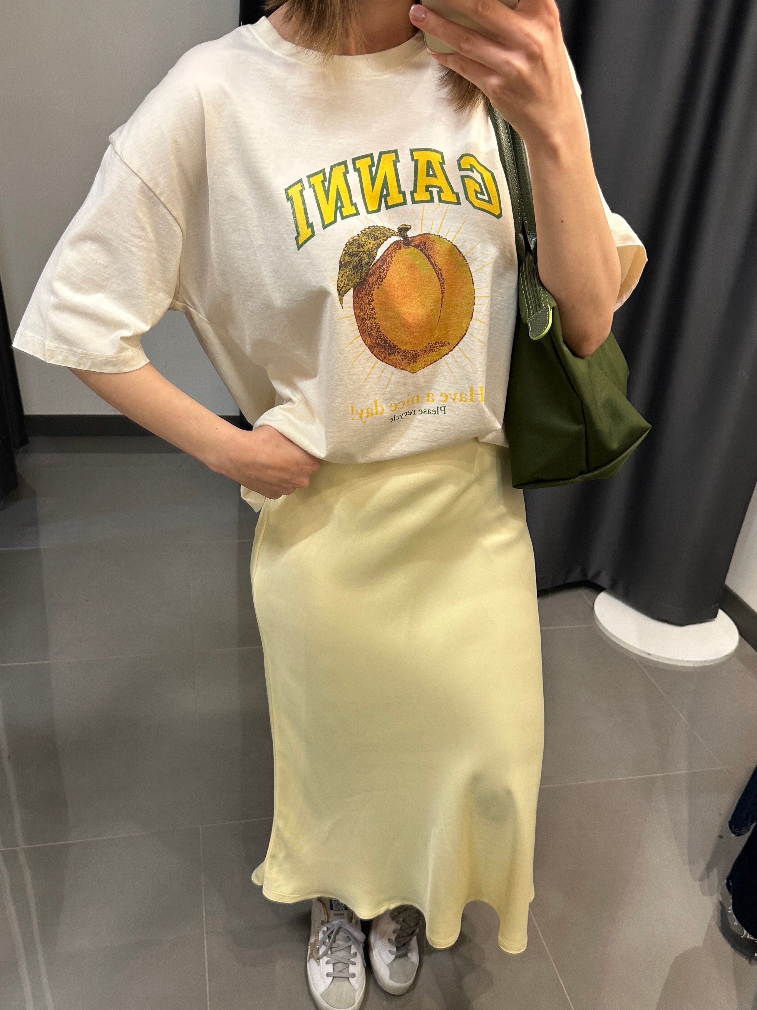 Midi Boy Saten Etek Limon Sarısı