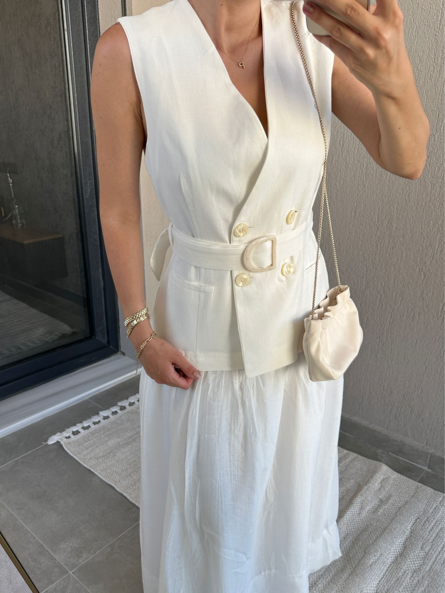 Marka Model Yelekli Elbise