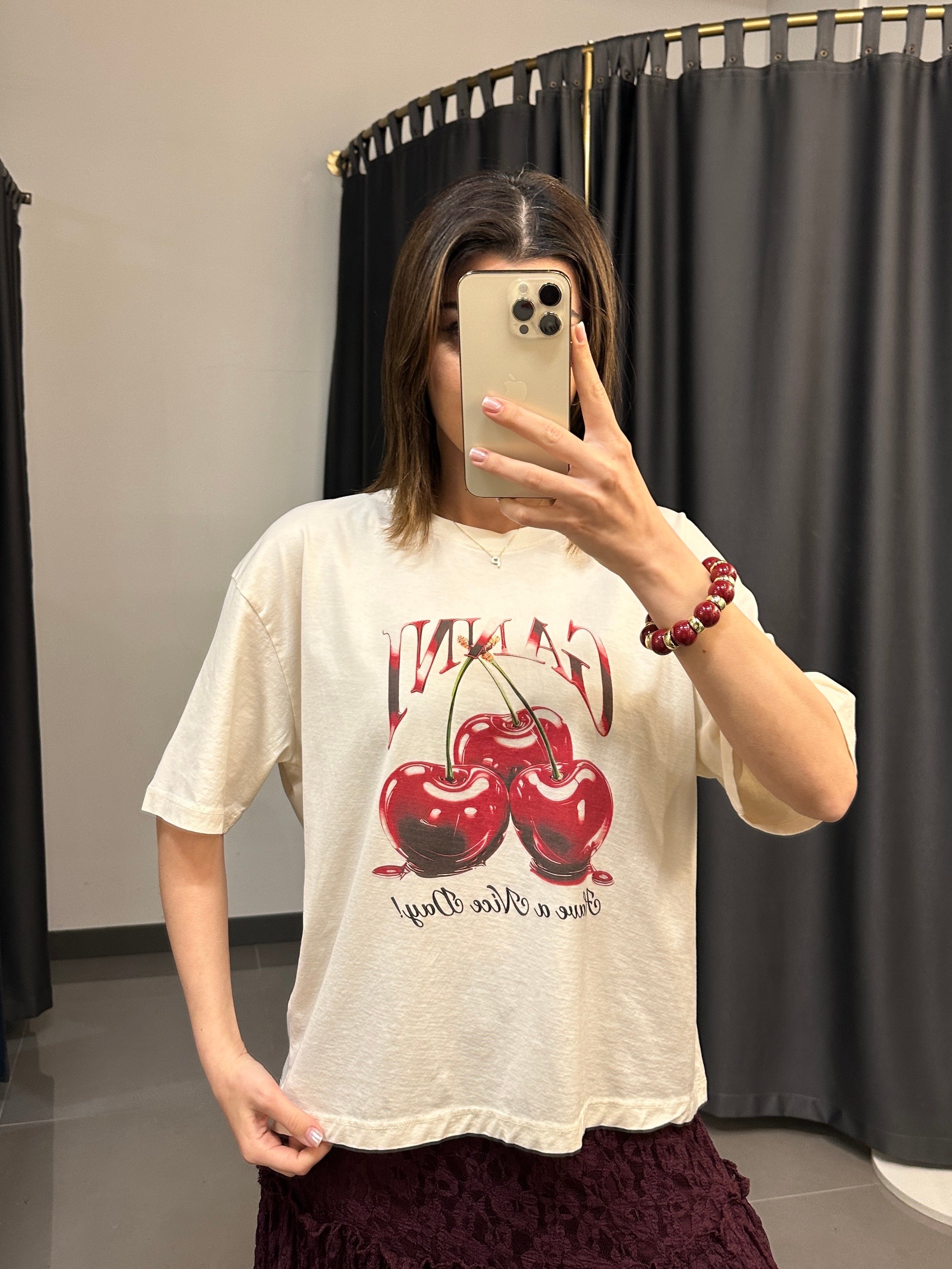 Orj Marka Kiraz Tişört 