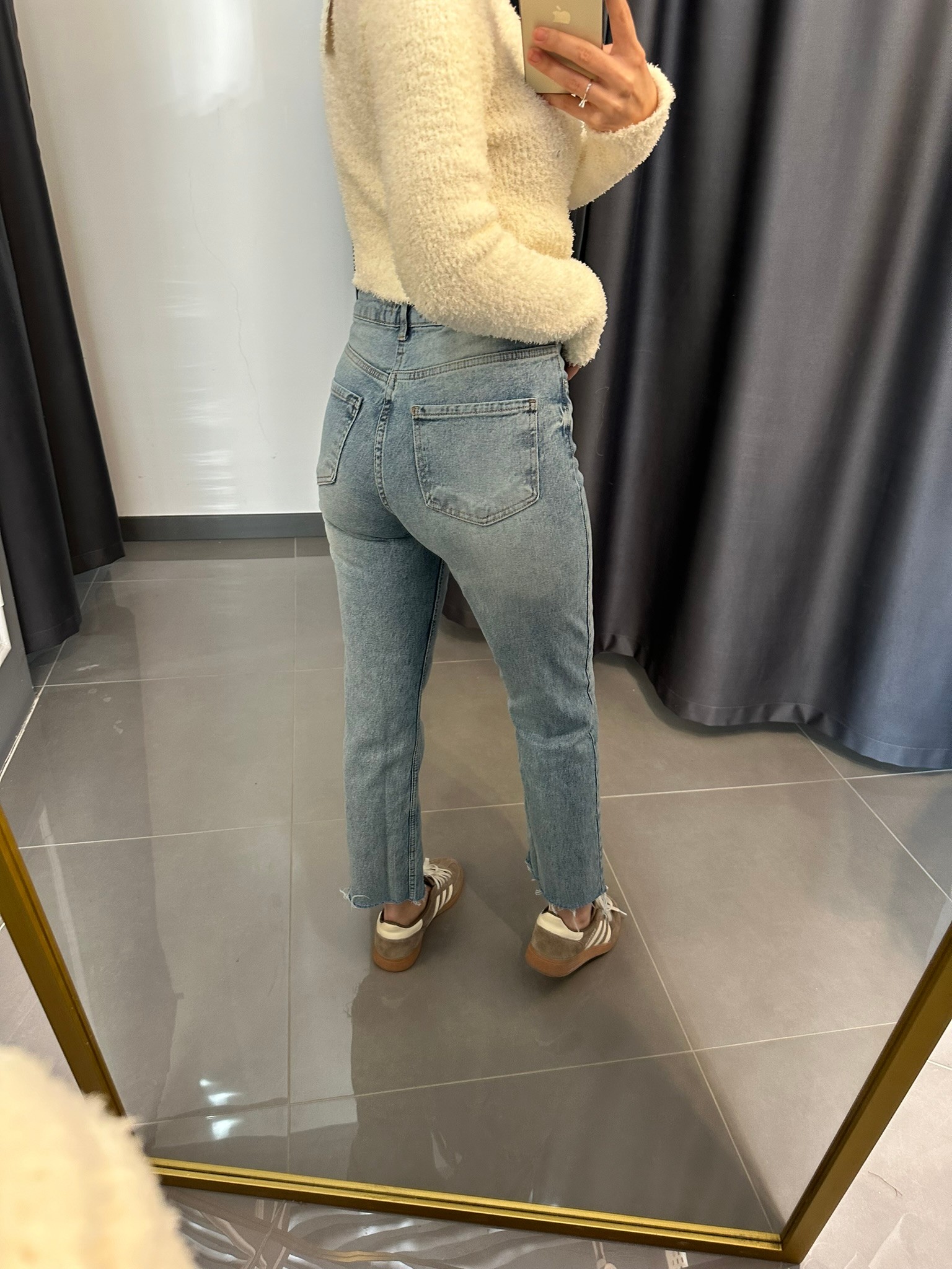 Buz Mavi Boyfit Jean