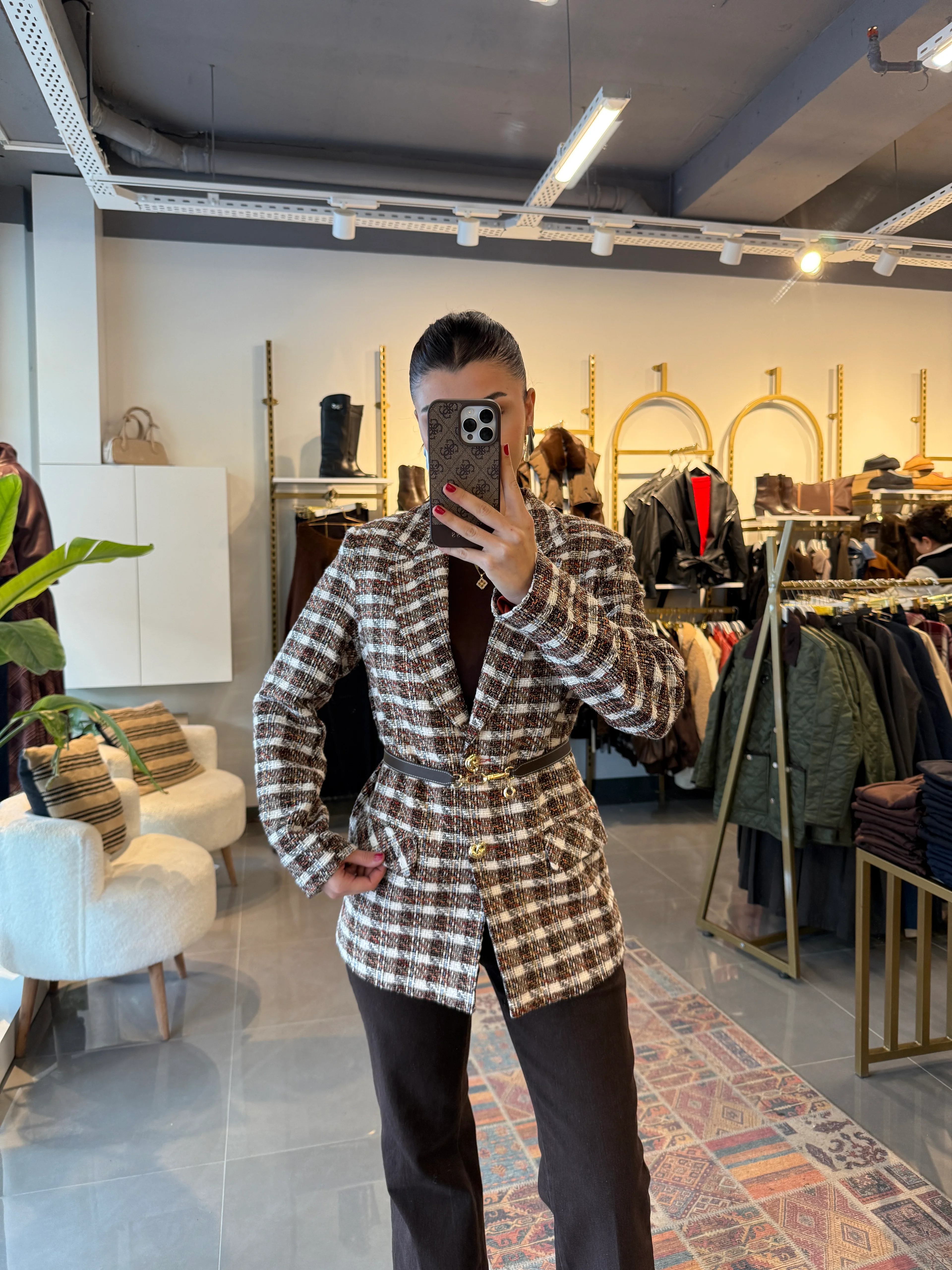 Özel Üretim Tüvit Ceket