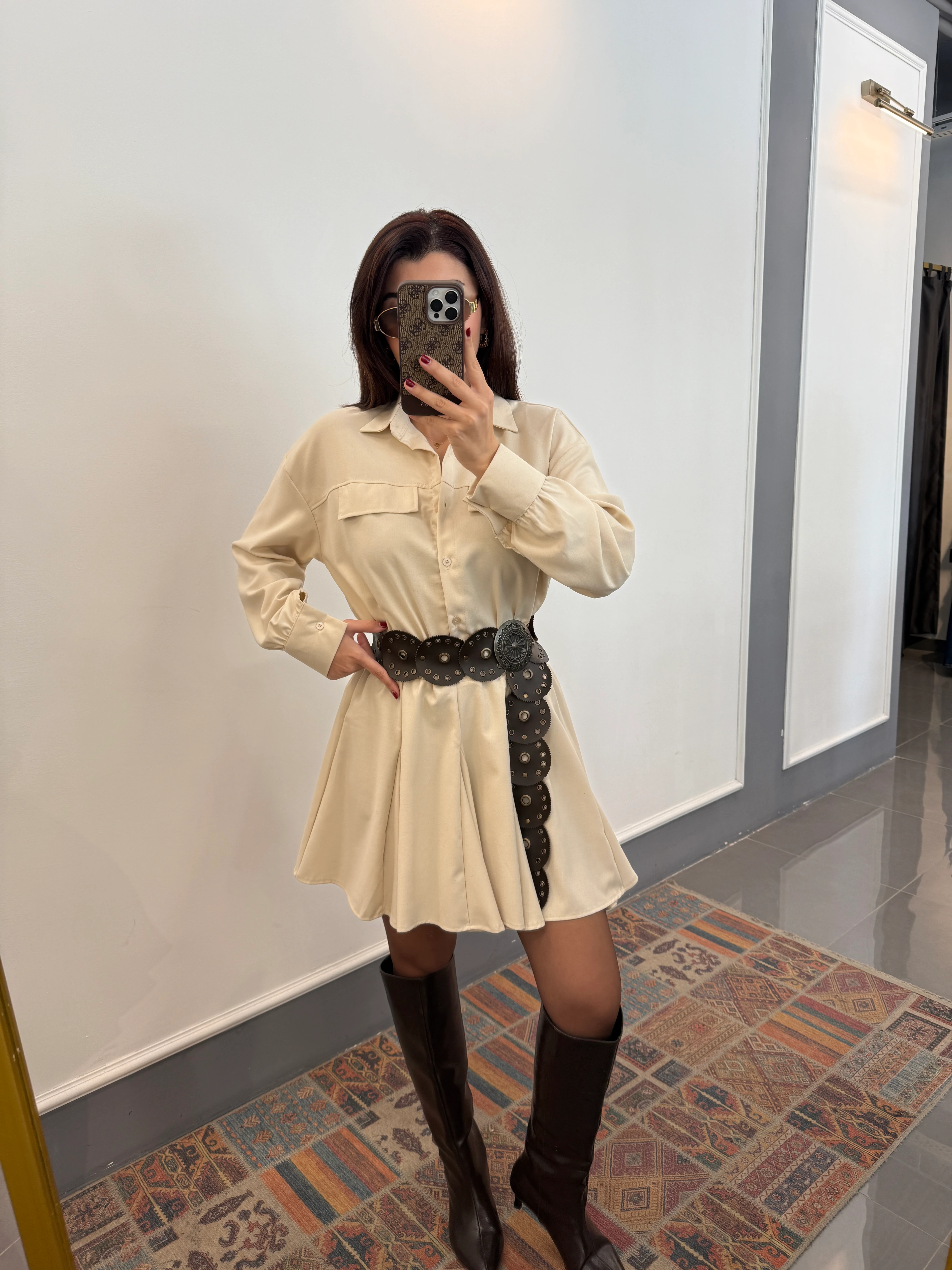 Marka Model Volan Etekli Elbise