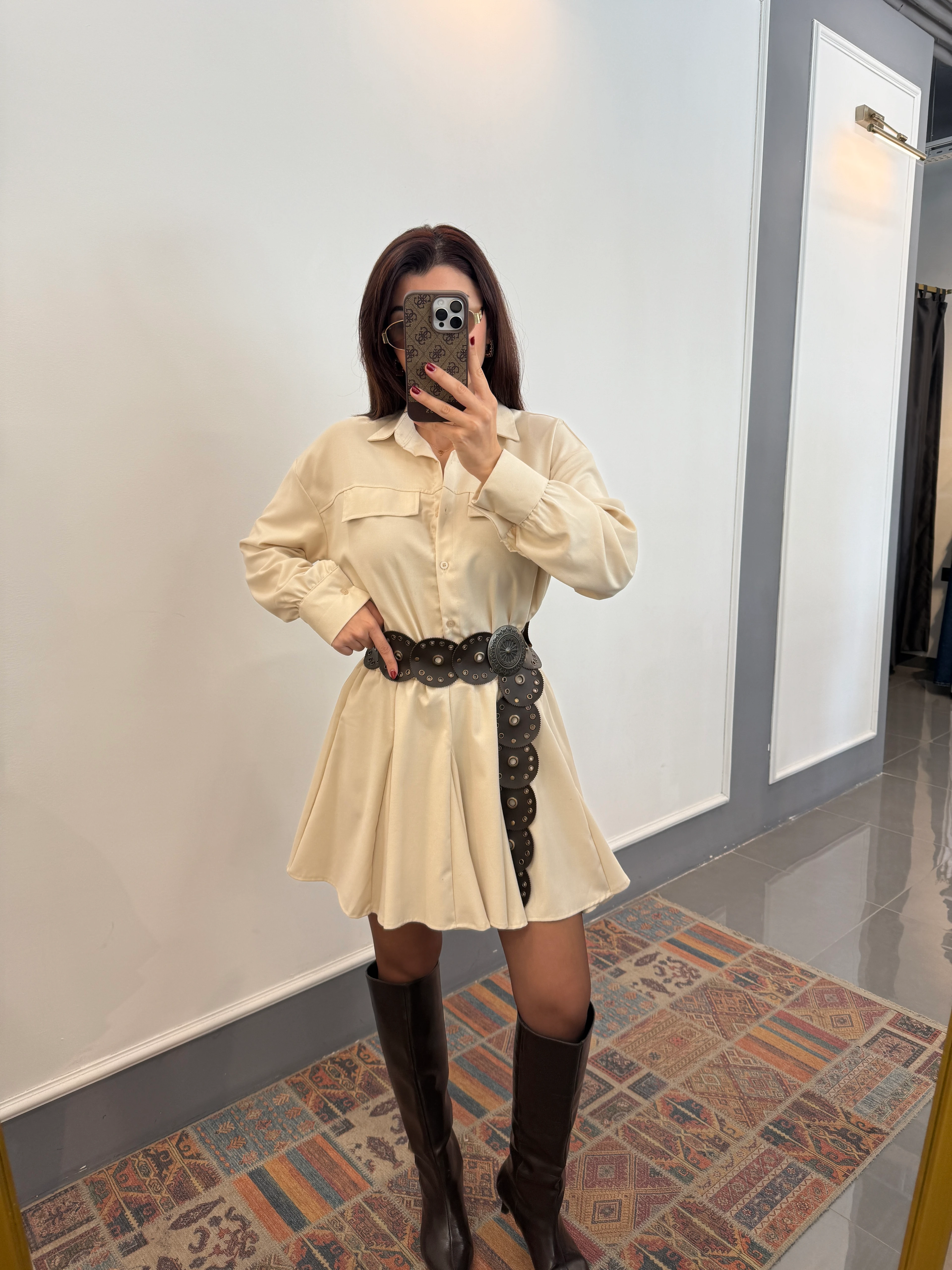 Marka Model Volan Etekli Elbise