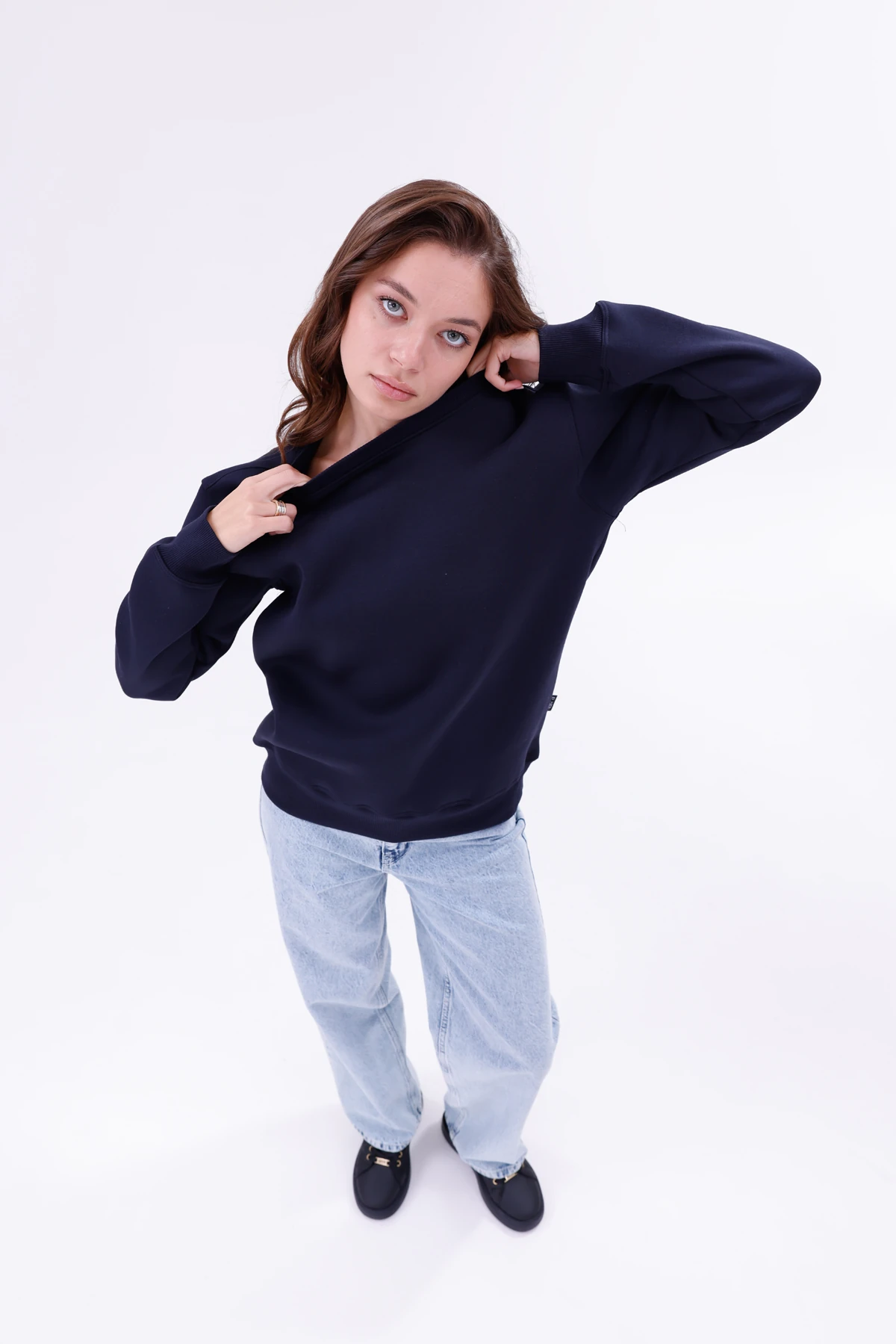 Kadın Nova-Lacivert (Sweatshirt)