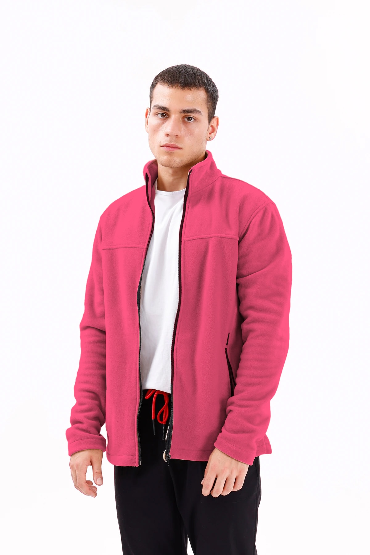 Erkek Aqua Pembe (Polar-Ceket)