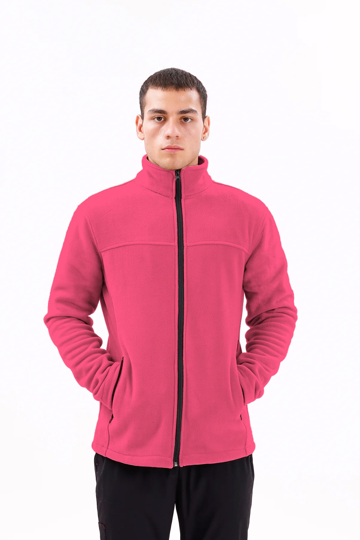 Erkek Aqua Pembe (Polar-Ceket)