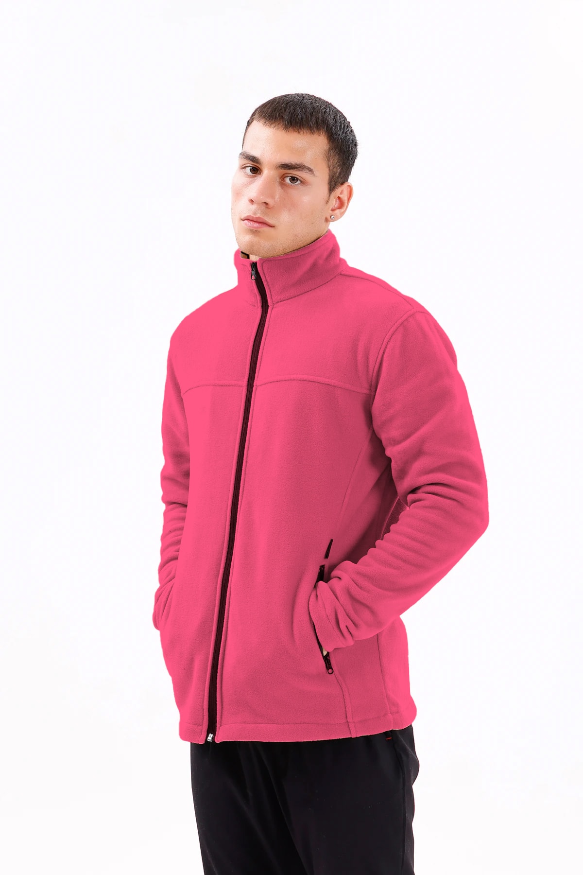 Erkek Aqua Pembe (Polar-Ceket)