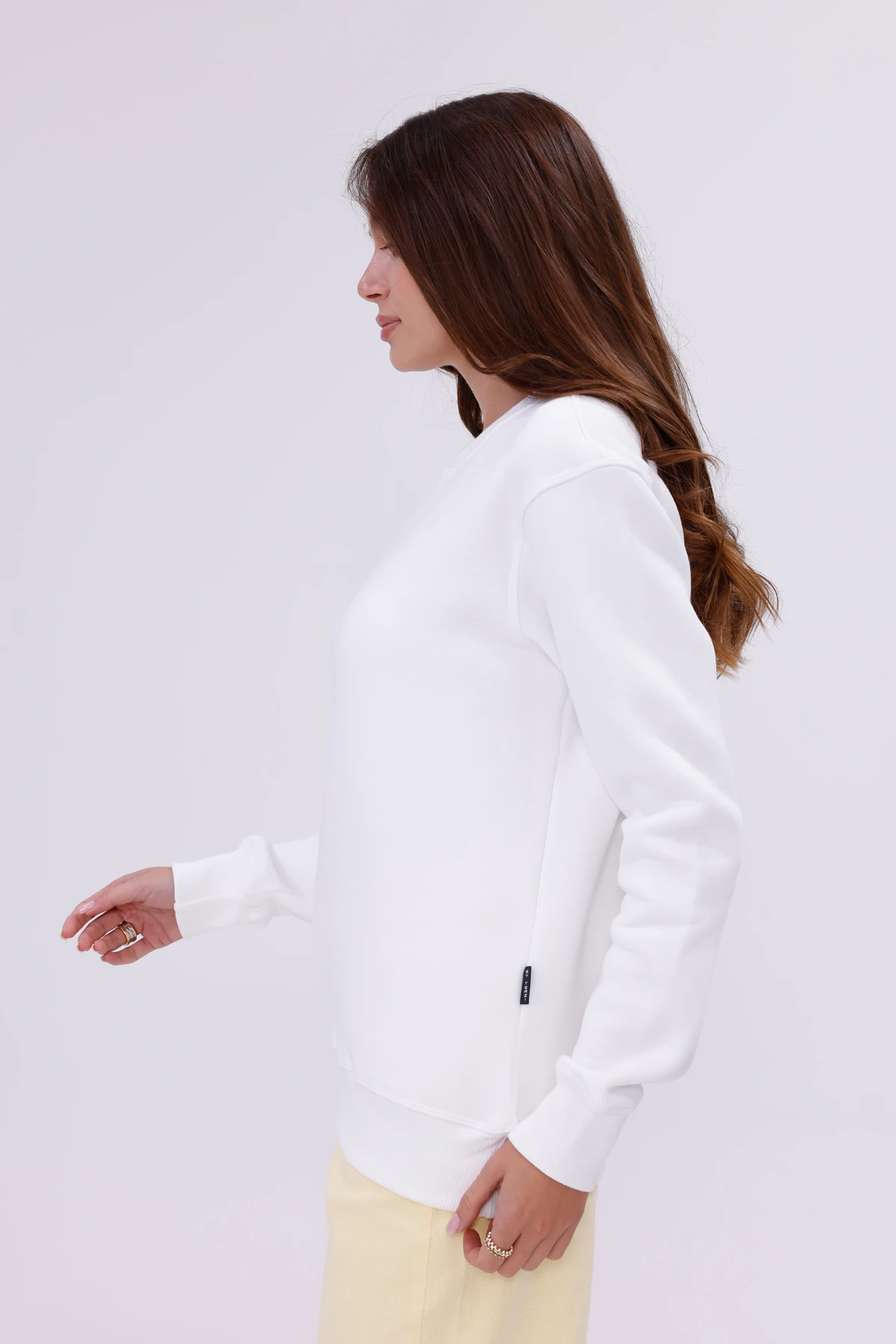 Kadın Nova-Beyaz (Sweatshirt)