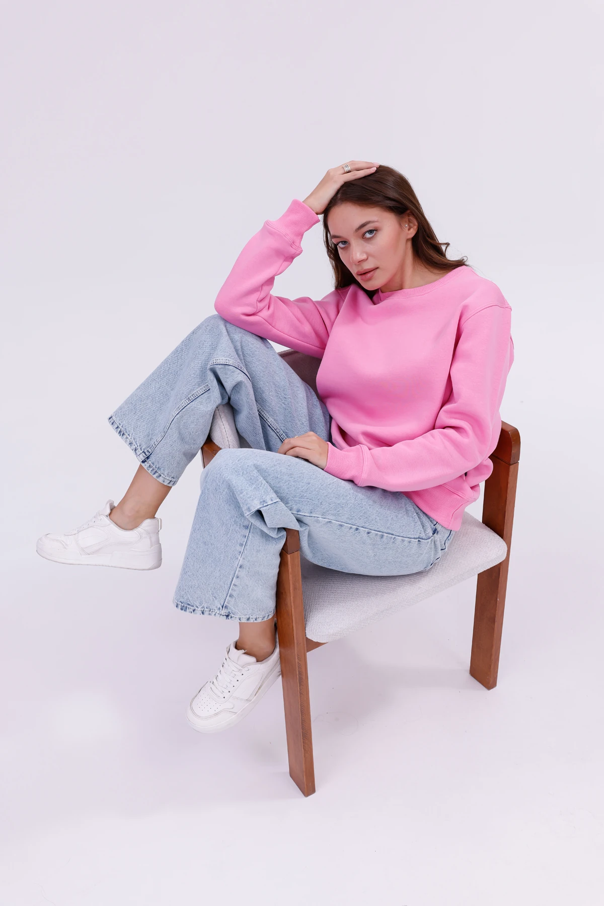 Kadın Nova-Pembe (Sweatshirt)