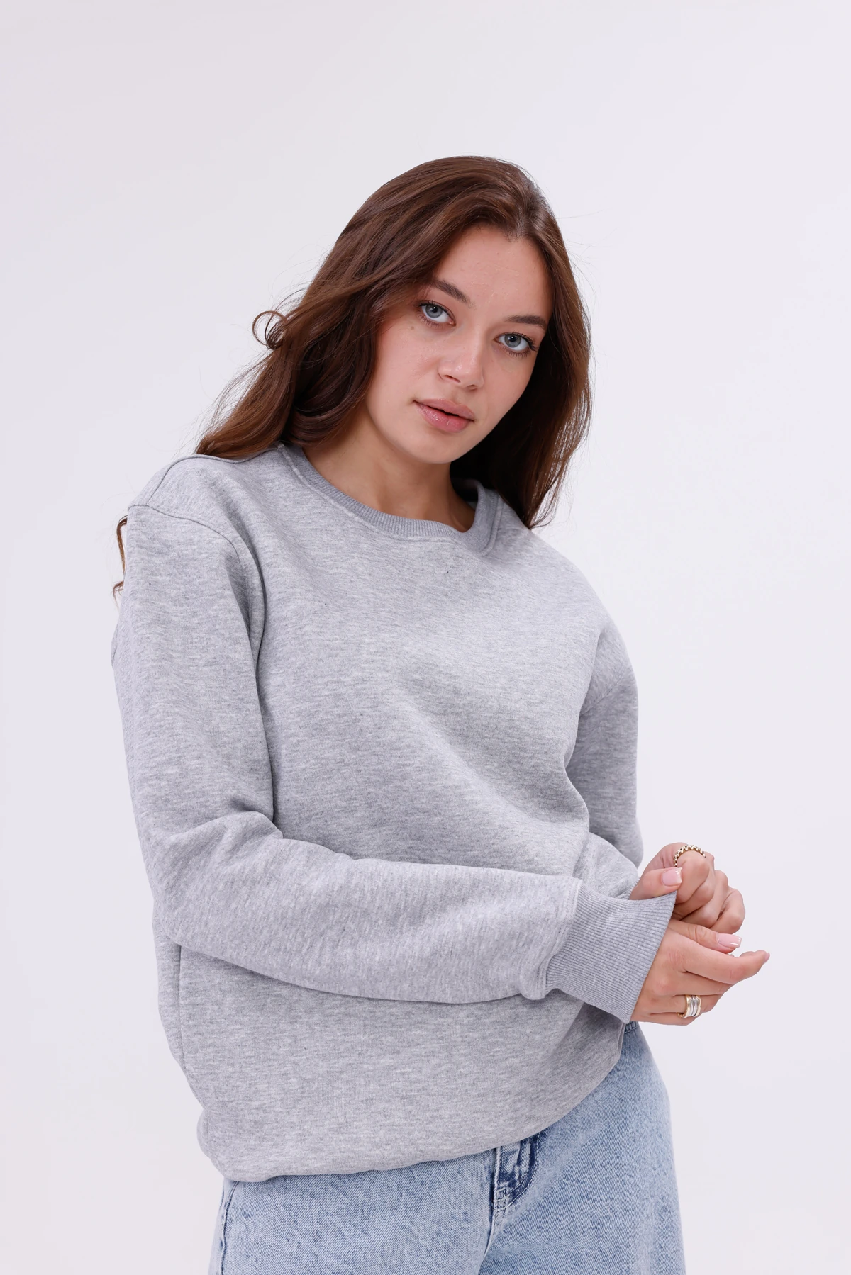 Kadın Nova-Gri (Sweatshirt)