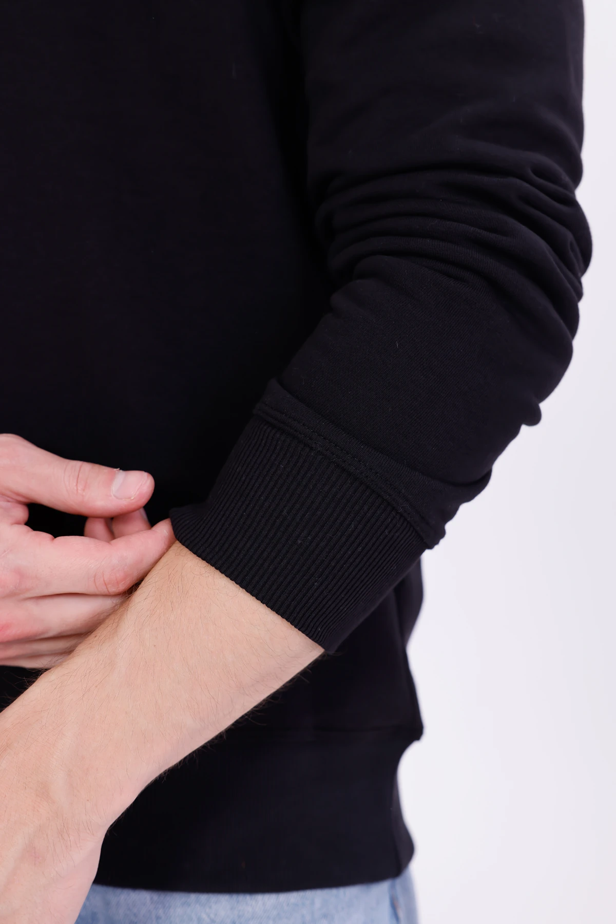 Erkek Nova-Siyah (Sweatshirt)