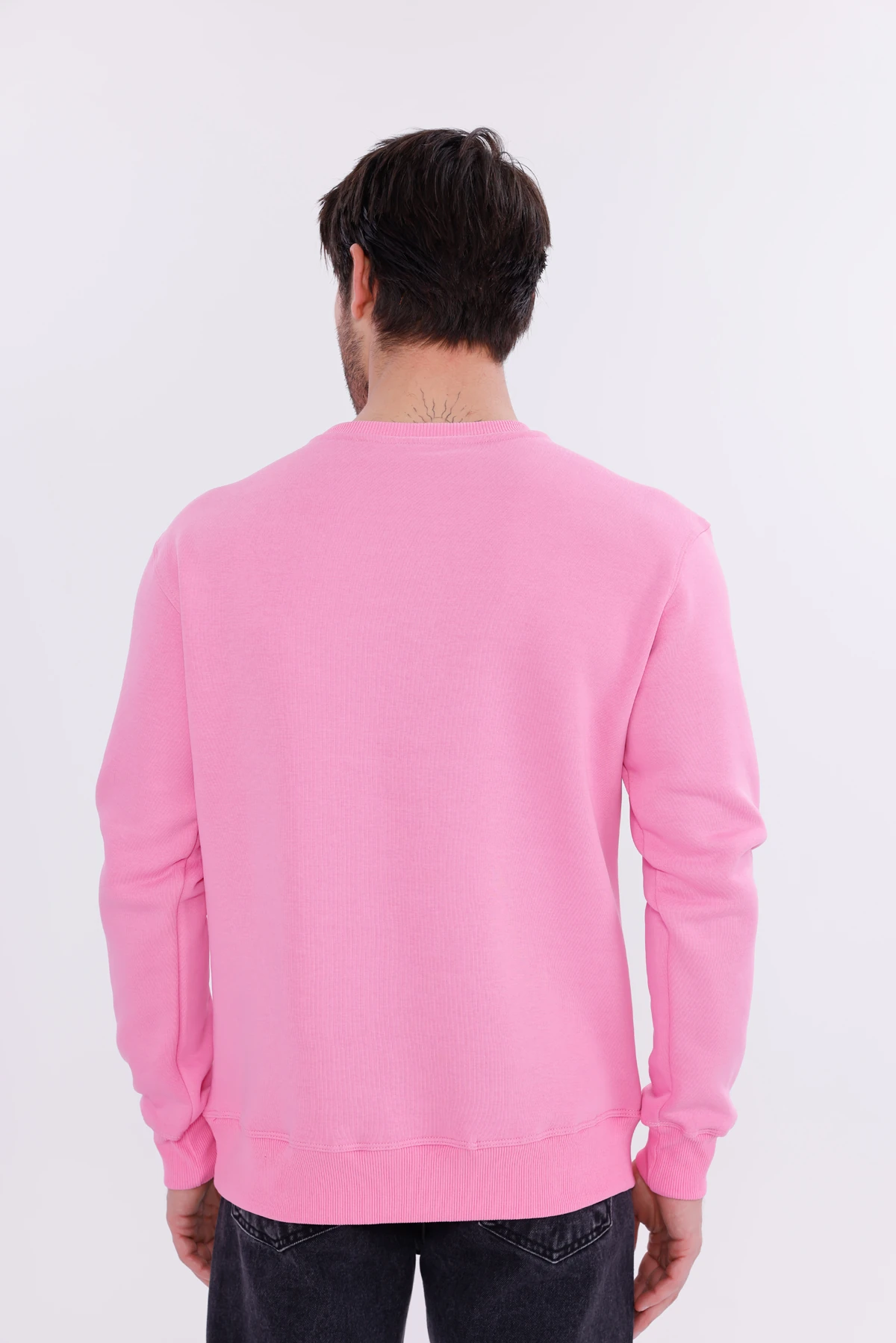 Erkek Nova-Pembe (Sweatshirt)