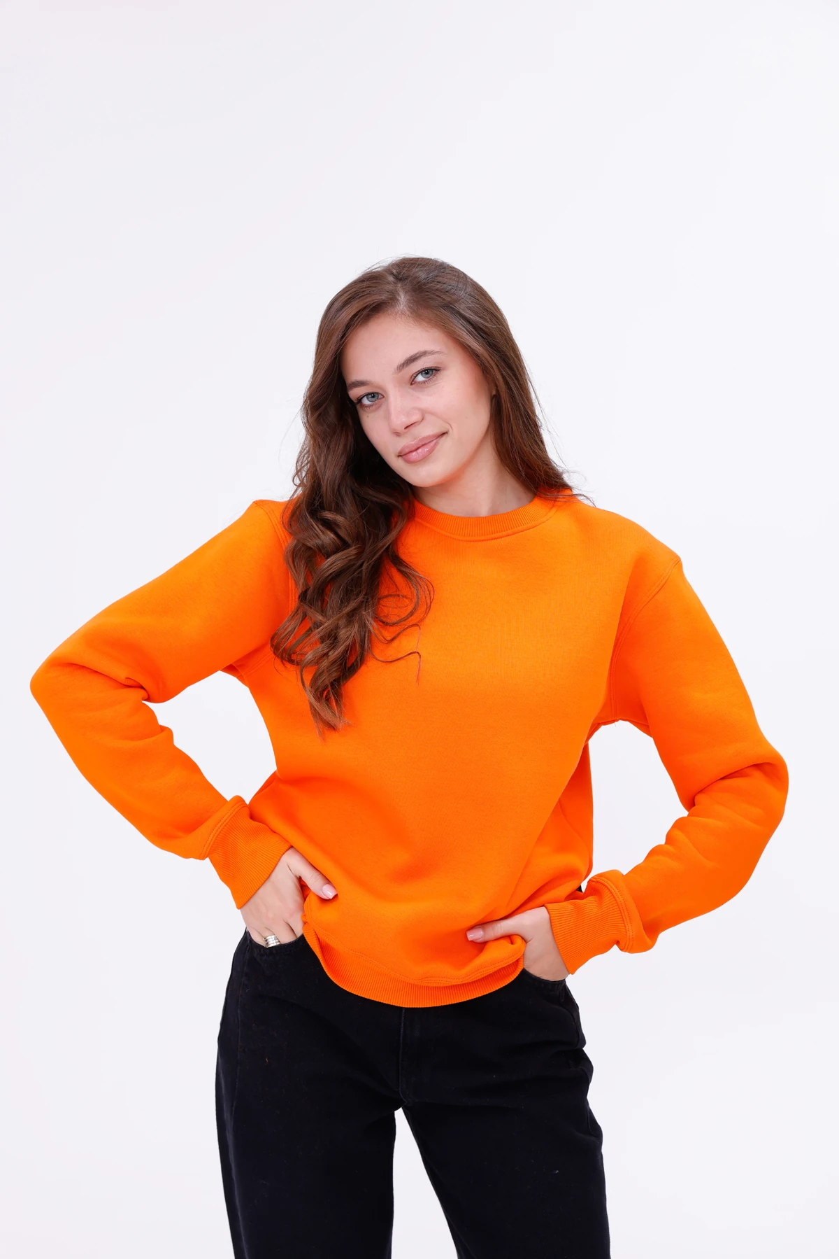 Kadın Nova-Turuncu (Sweatshirt)