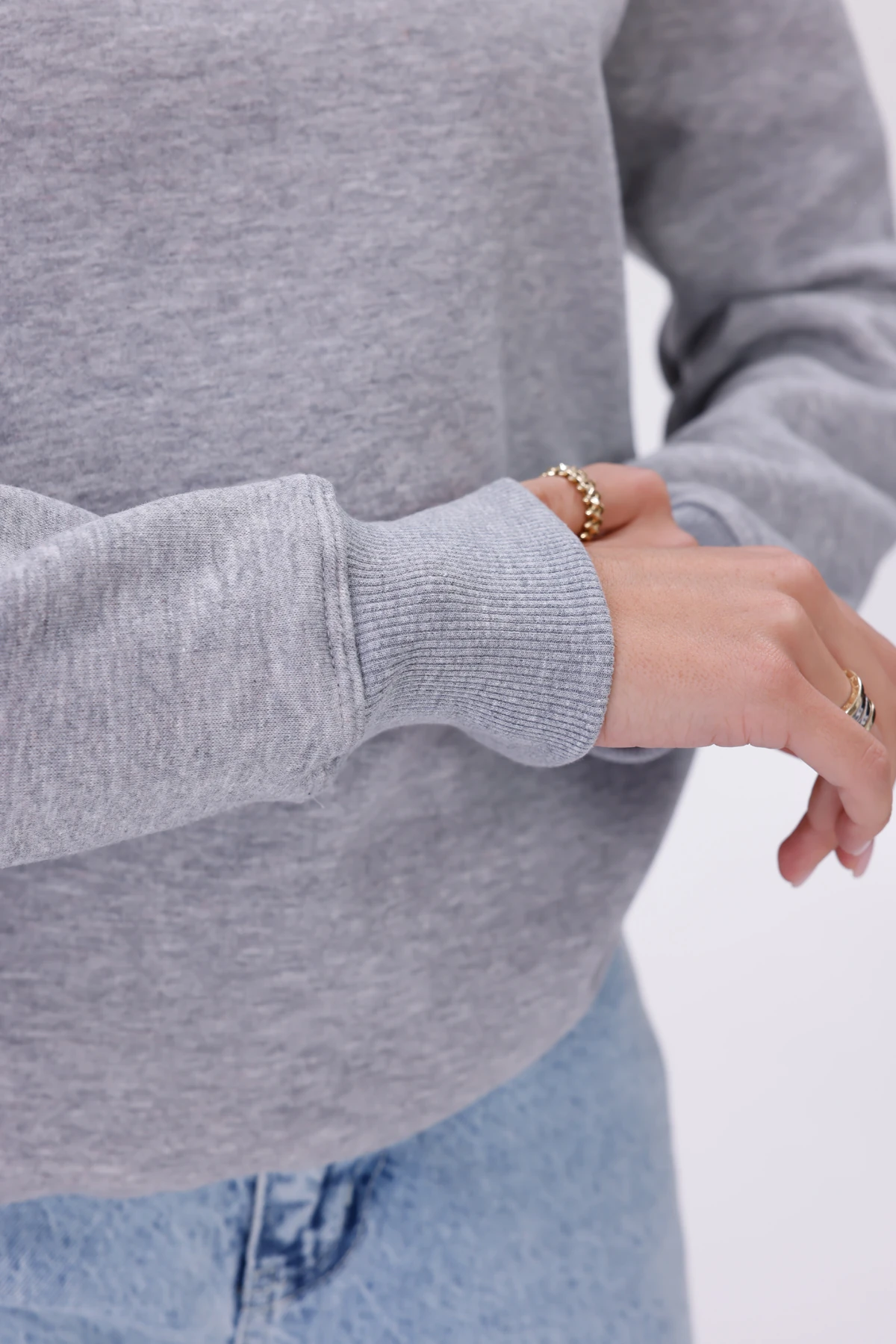 Kadın Nova-Gri (Sweatshirt)