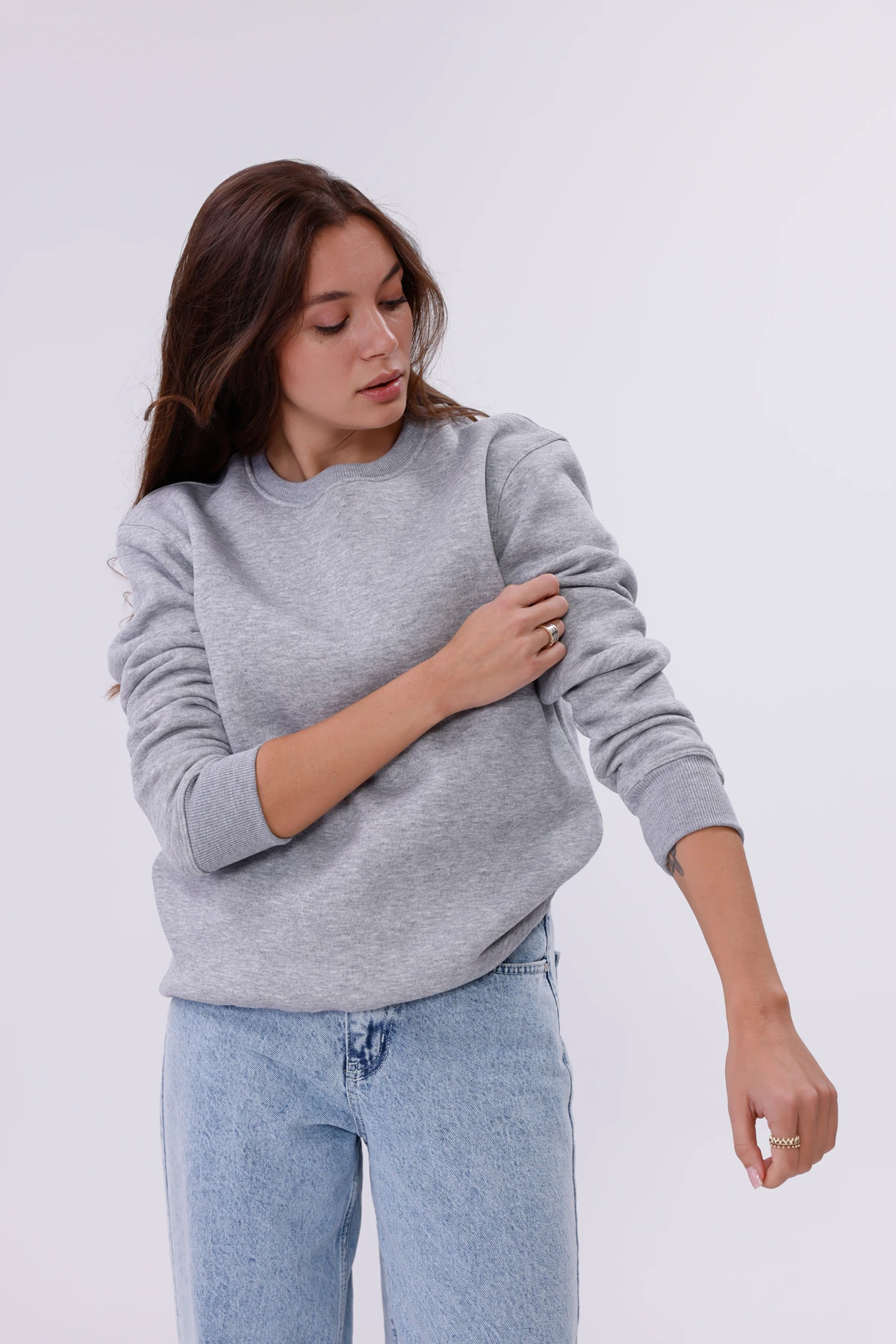 Kadın Nova-Gri (Sweatshirt)