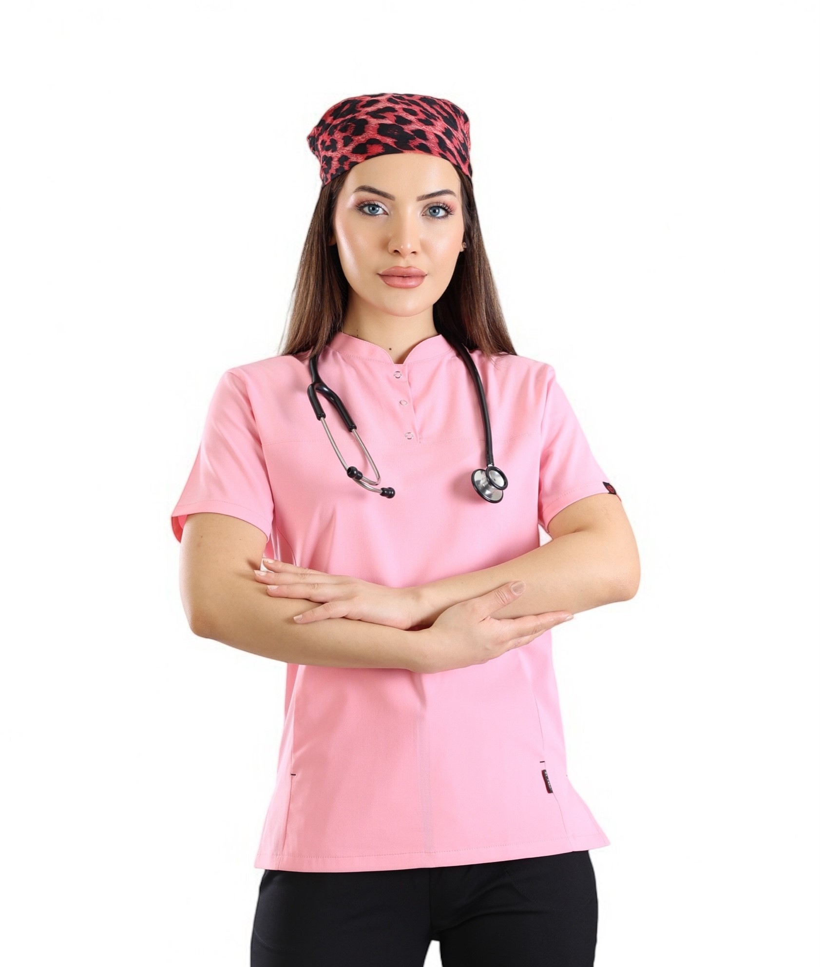 Avantajlı KYBELE Pembe (Tek-Üst) Likralı