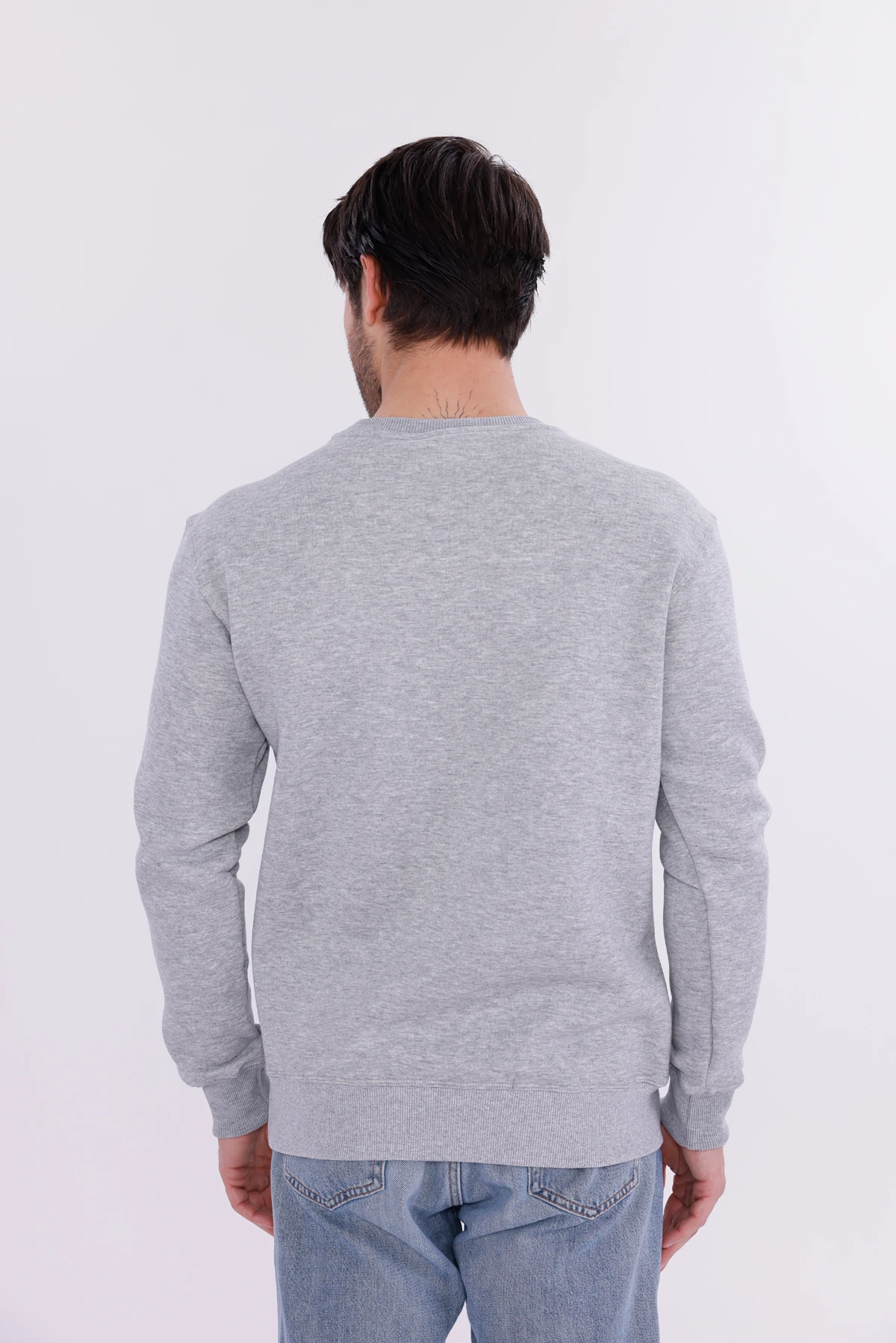 Erkek Nova-Gri (Sweatshirt)